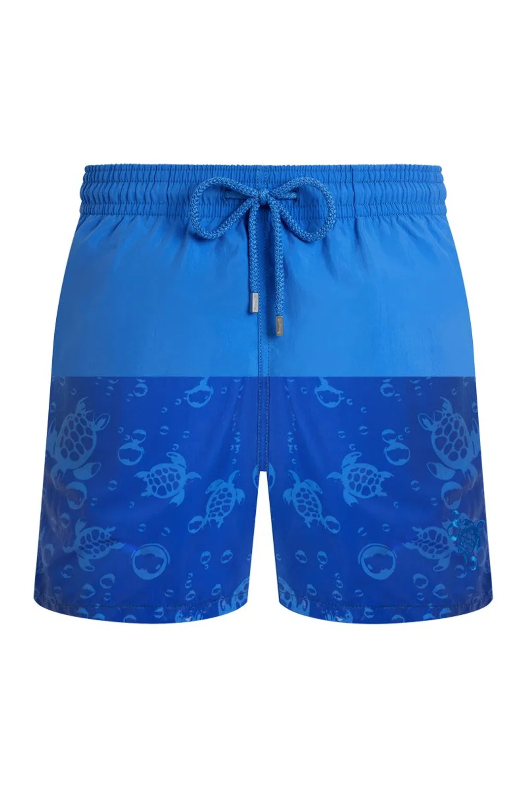 Vilebrequin Swim Shorts With Blue Gradient And Water