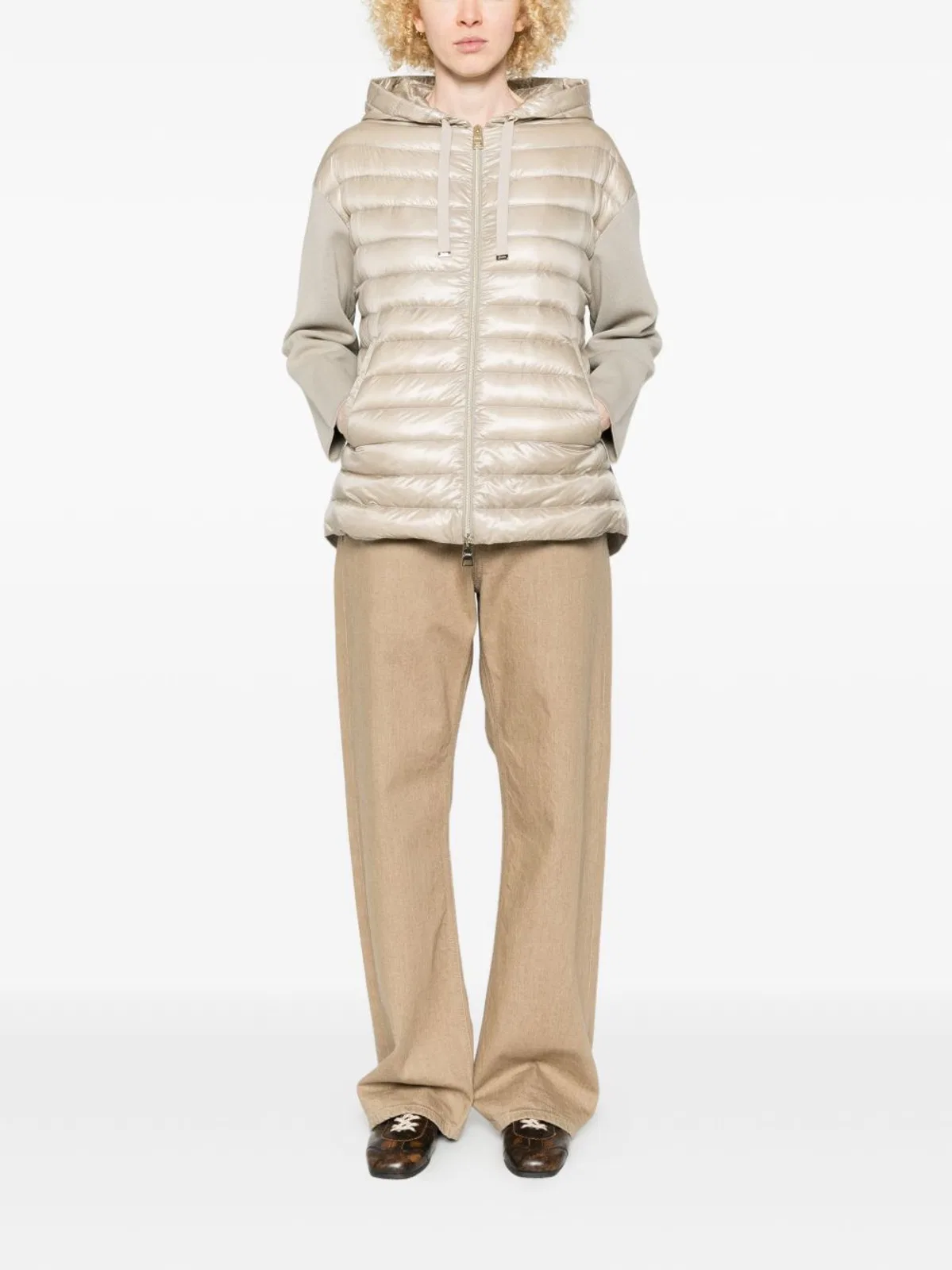 Herno Cotton And Nylon Down Jacket