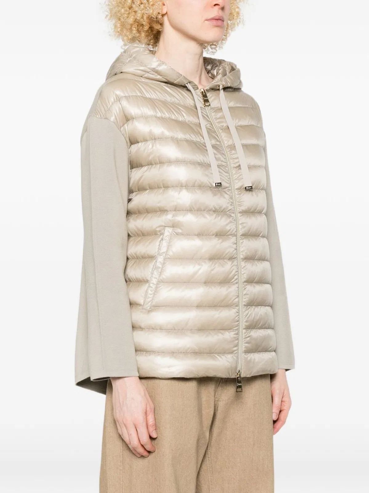 Herno Cotton And Nylon Down Jacket