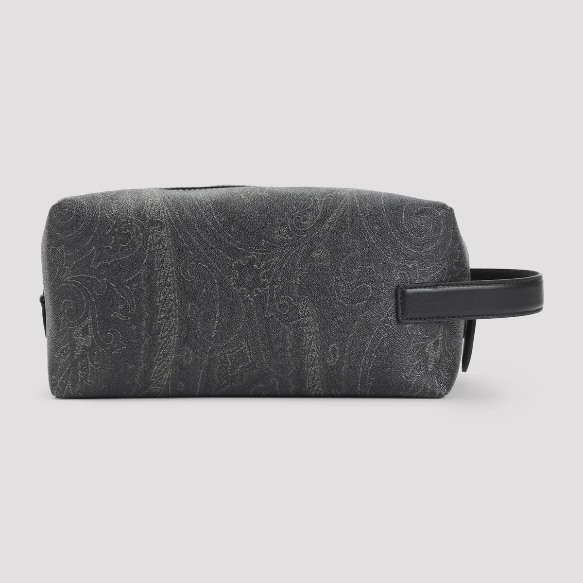 Etro Black Leather Pouch Arnica