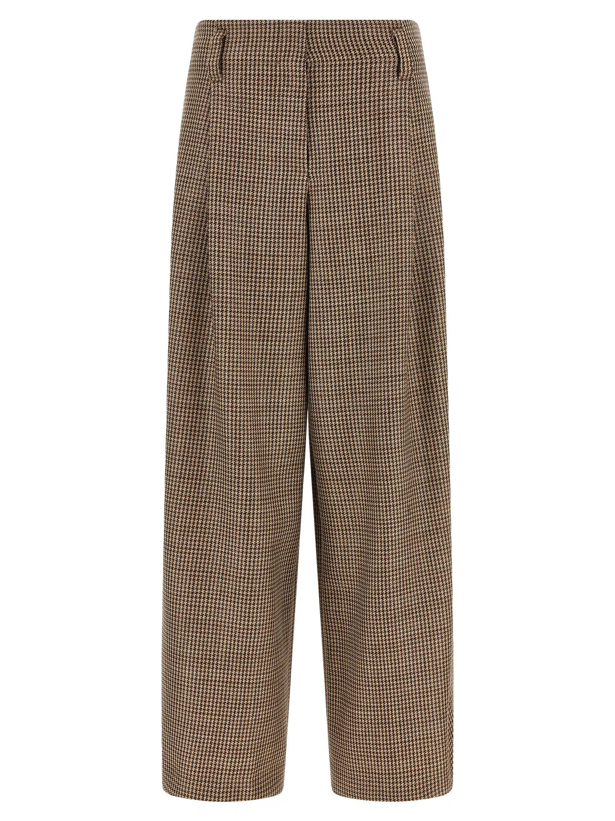 Brunello Cucinelli Prince Of Wales Lamé Pants