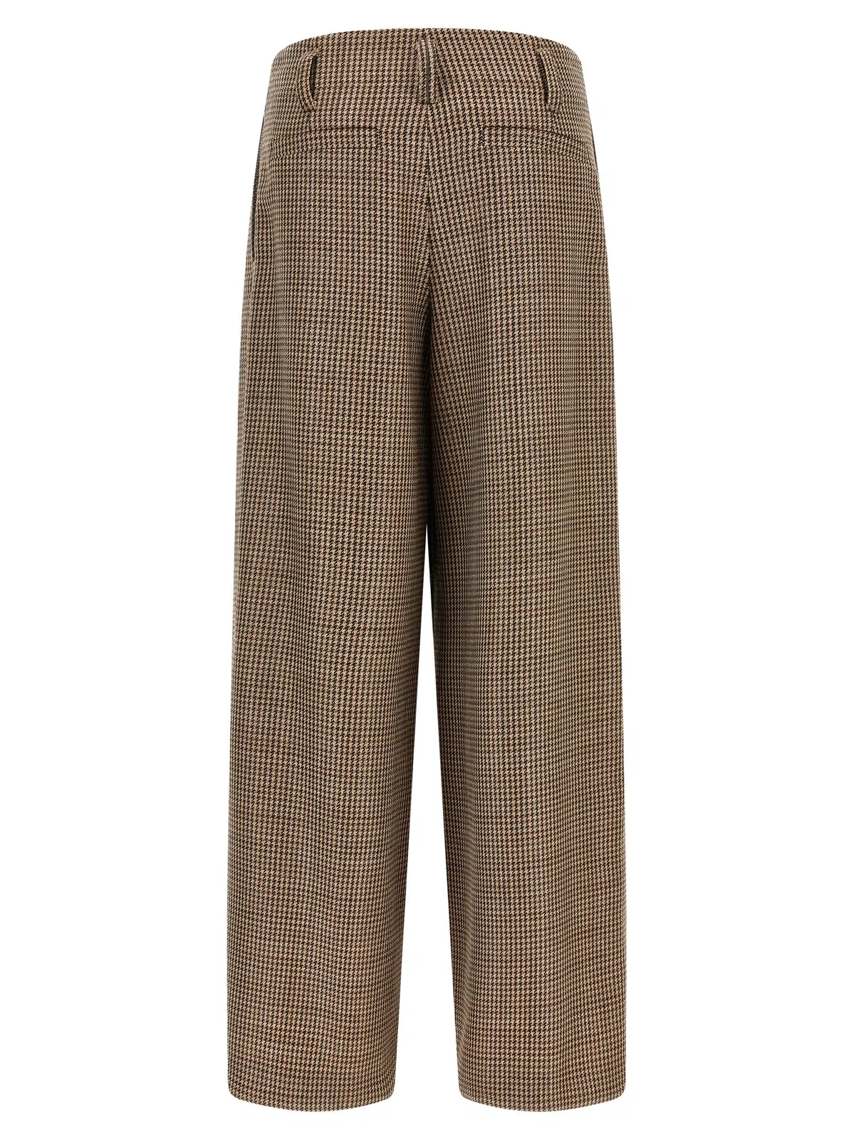 Brunello Cucinelli Prince Of Wales Lamé Pants