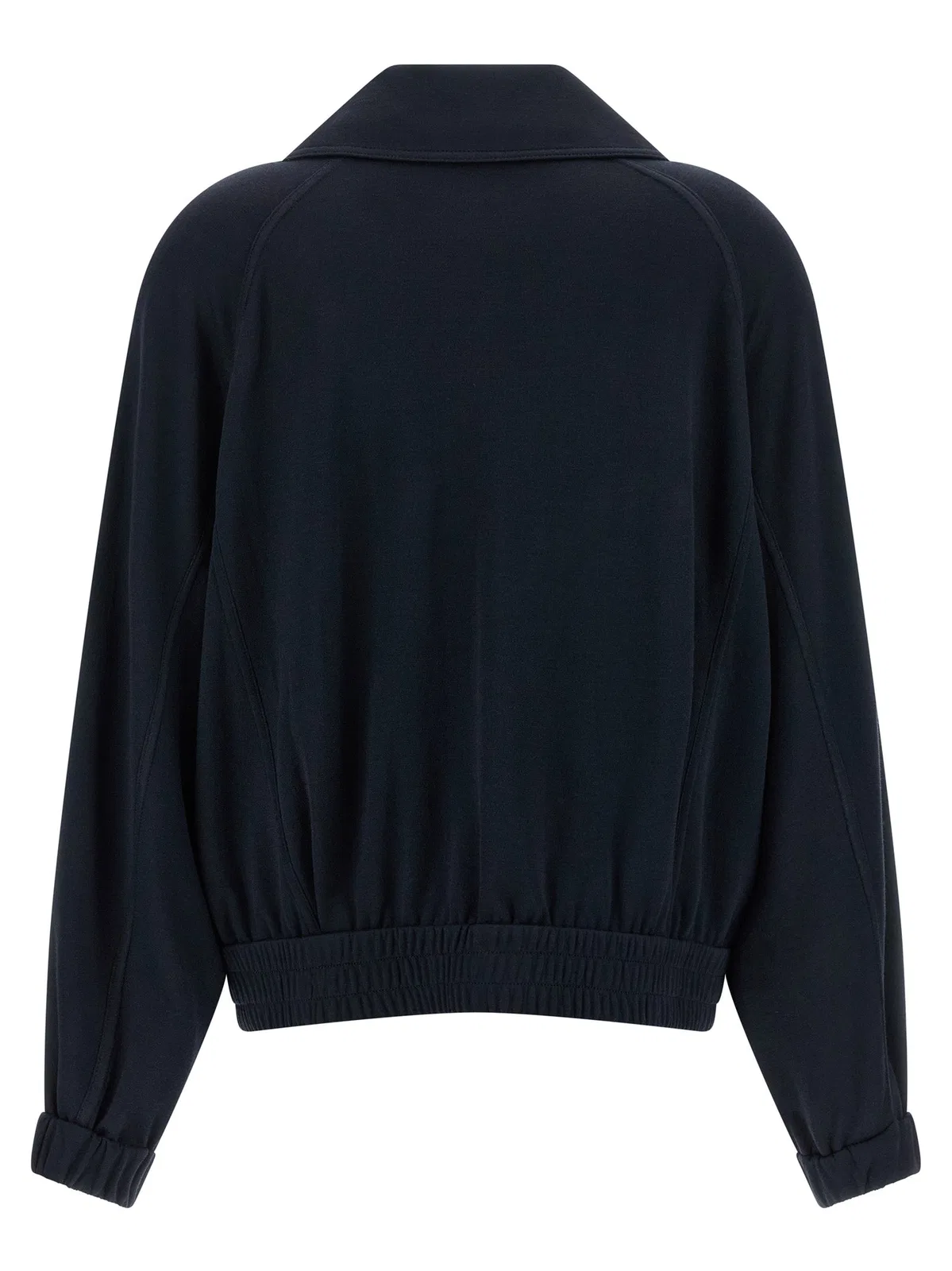Brunello Cucinelli 'Shiny Zipper Pull' Sweatshirt