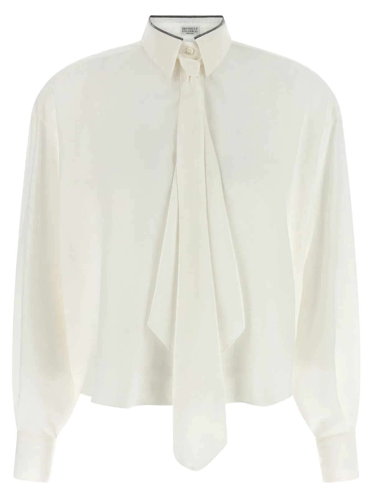 Brunello Cucinelli 'Shiny Collar' Shirt