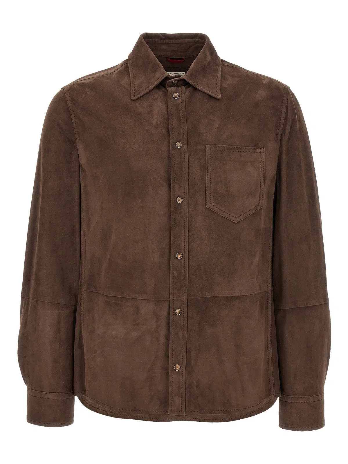 Brunello Cucinelli Suede Overshirt