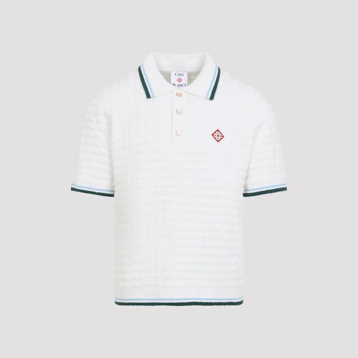 Casablanca White Polo Shirts Made In China