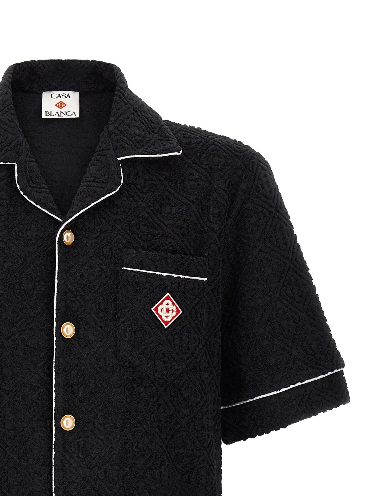 Casablanca 'Toweling Monogram' Shirt