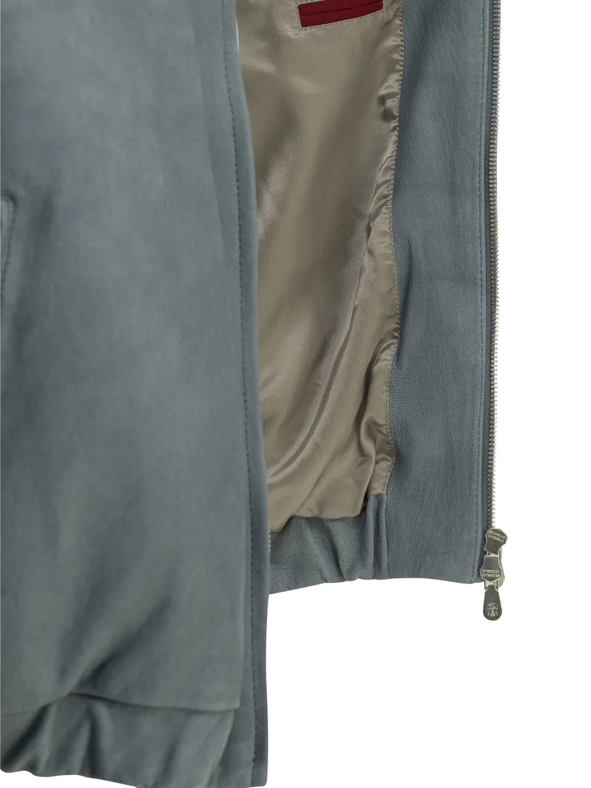 Brunello Cucinelli Nubuck Leather Jacket