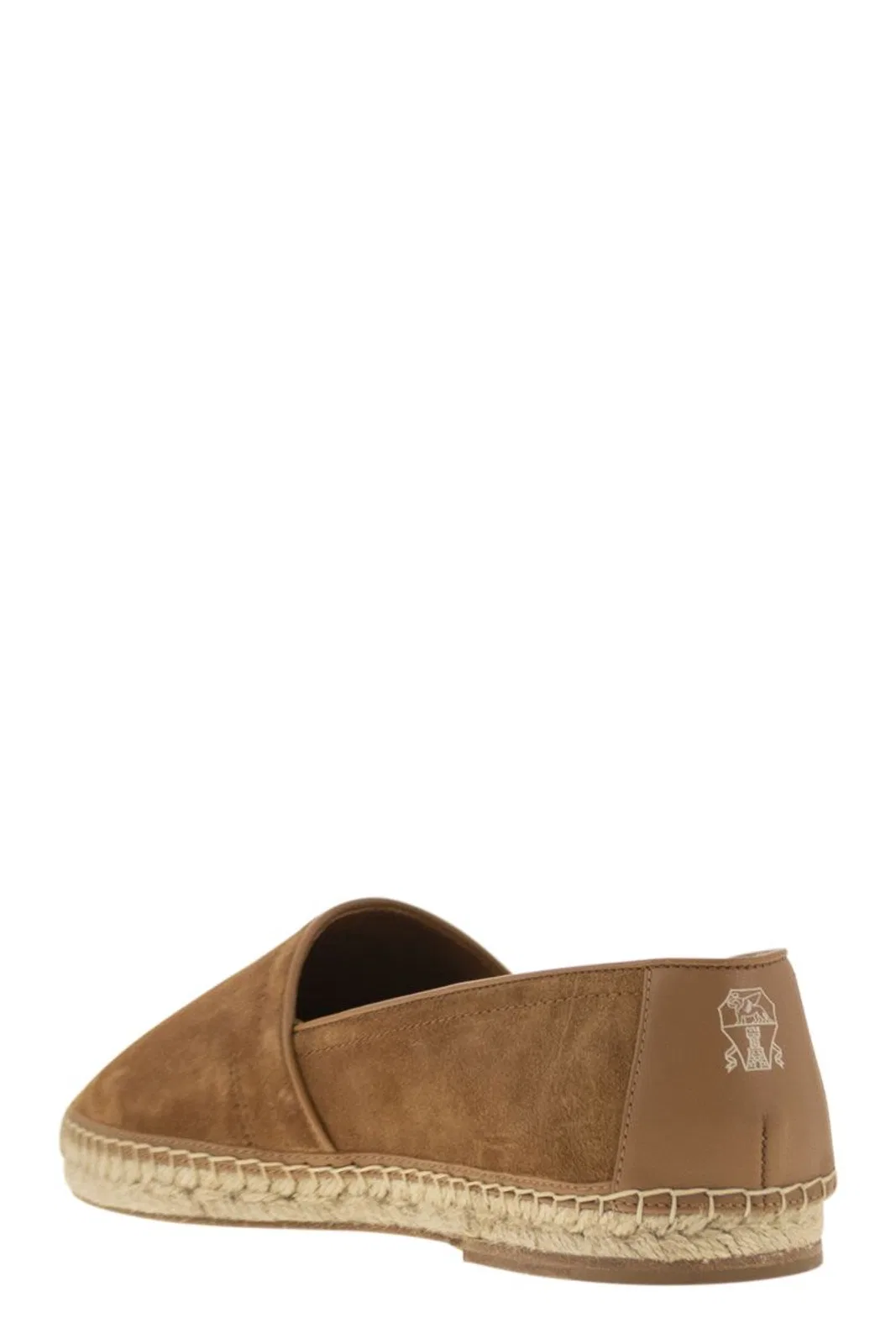 Brunello Cucinelli Washed Suede Espadrilles With Beading