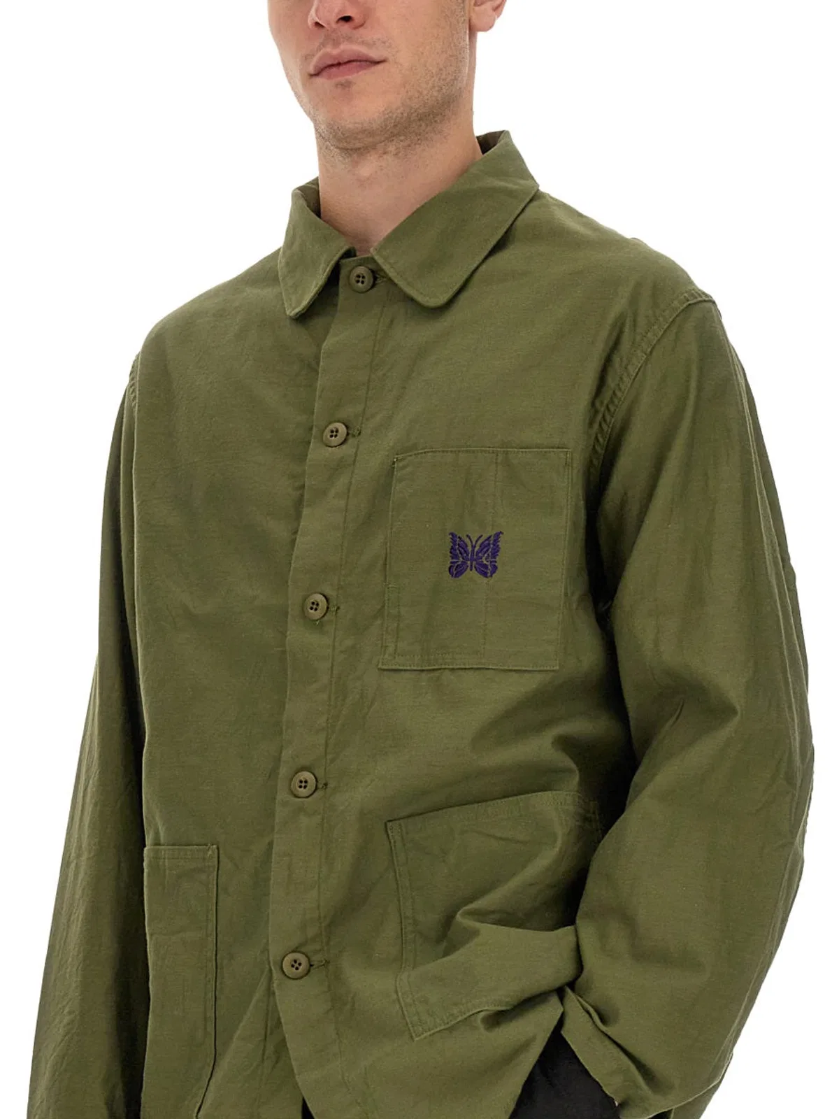 Needles Shirt With Logo Embroidery