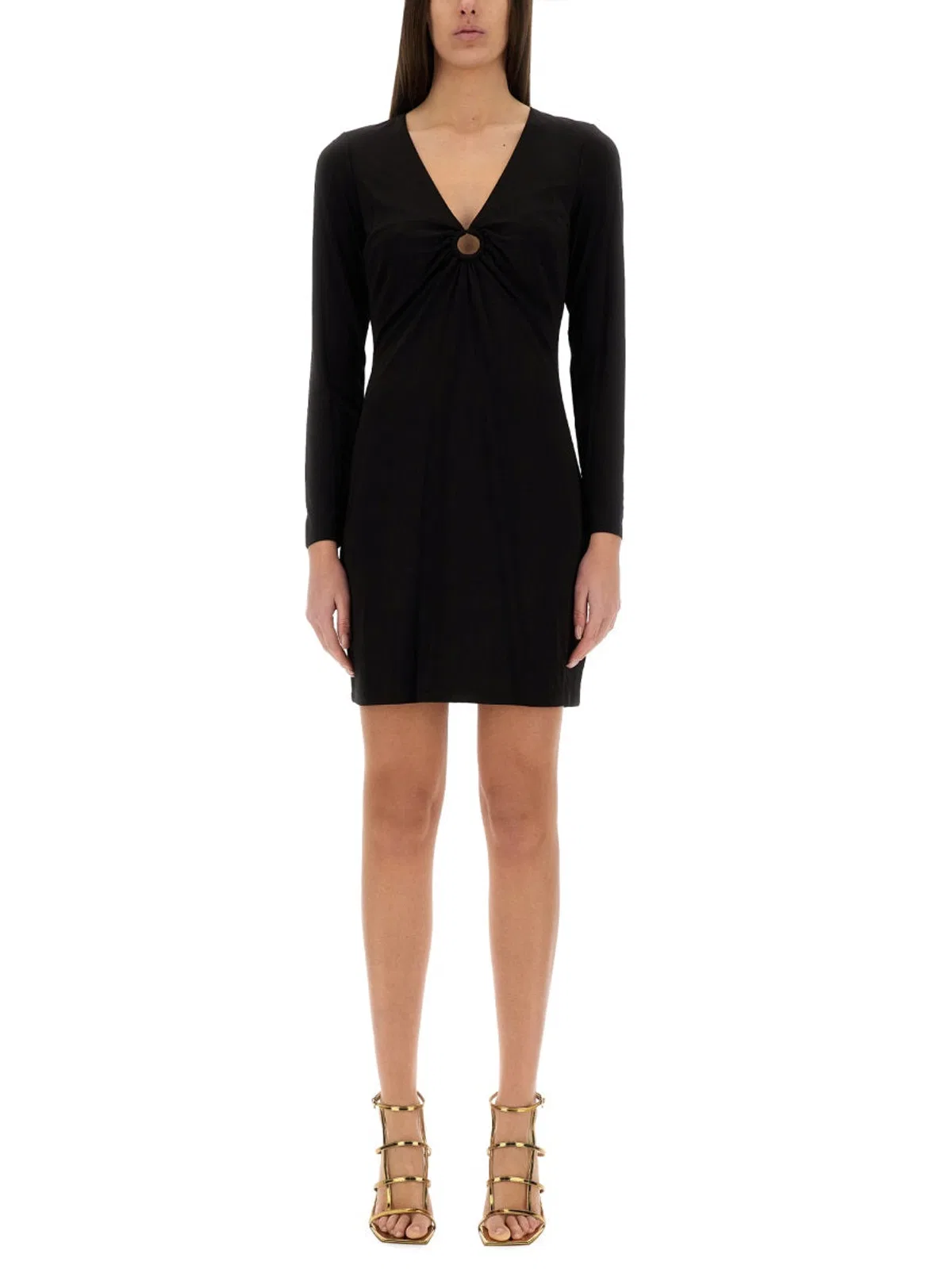 Michael Michael Kors Jersey Dress With Drop Opening
