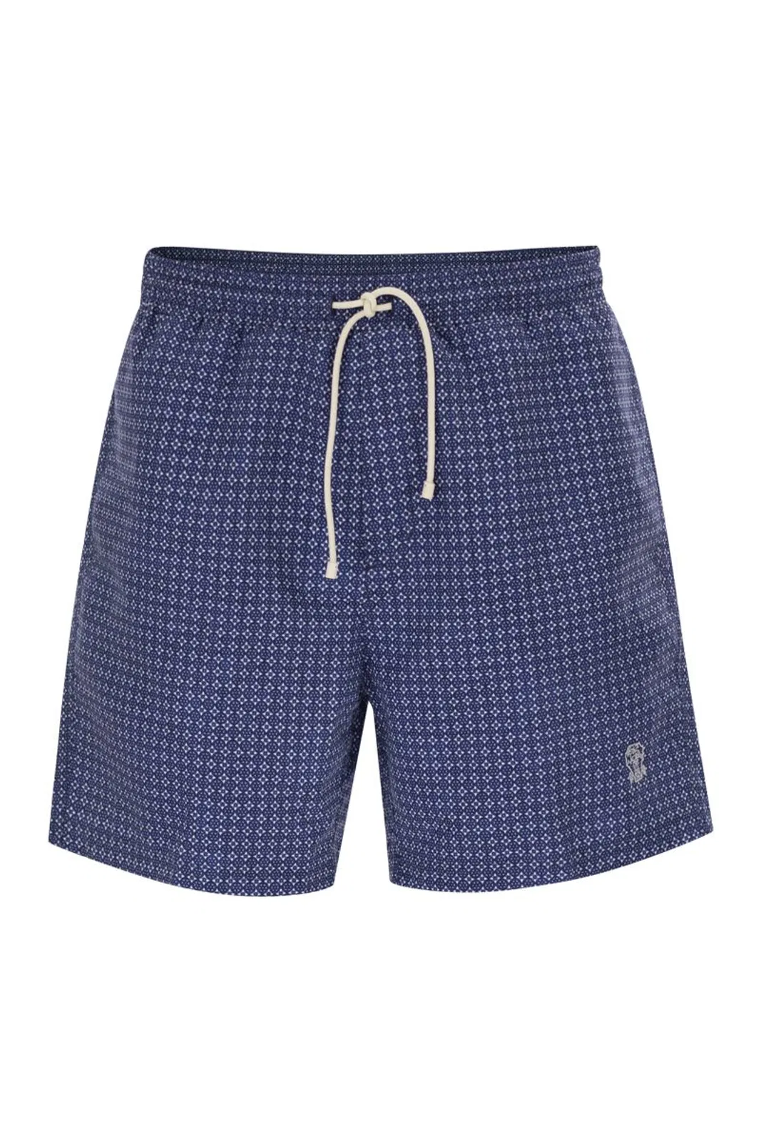 Brunello Cucinelli Nylon Swimsuit With Floral Print