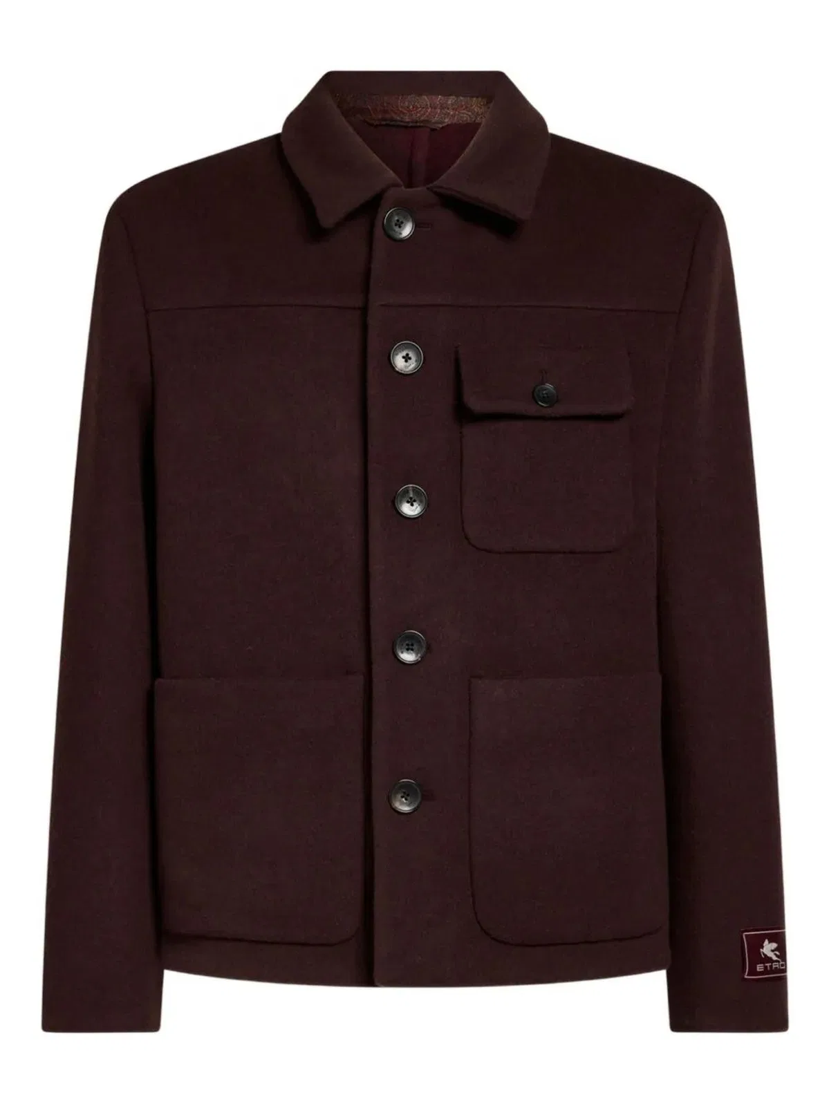 Etro Double Overshirt W/Patch Pkt