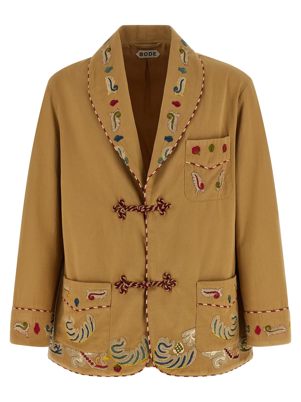 Bode 'Feather Runner Smoking' Blazer