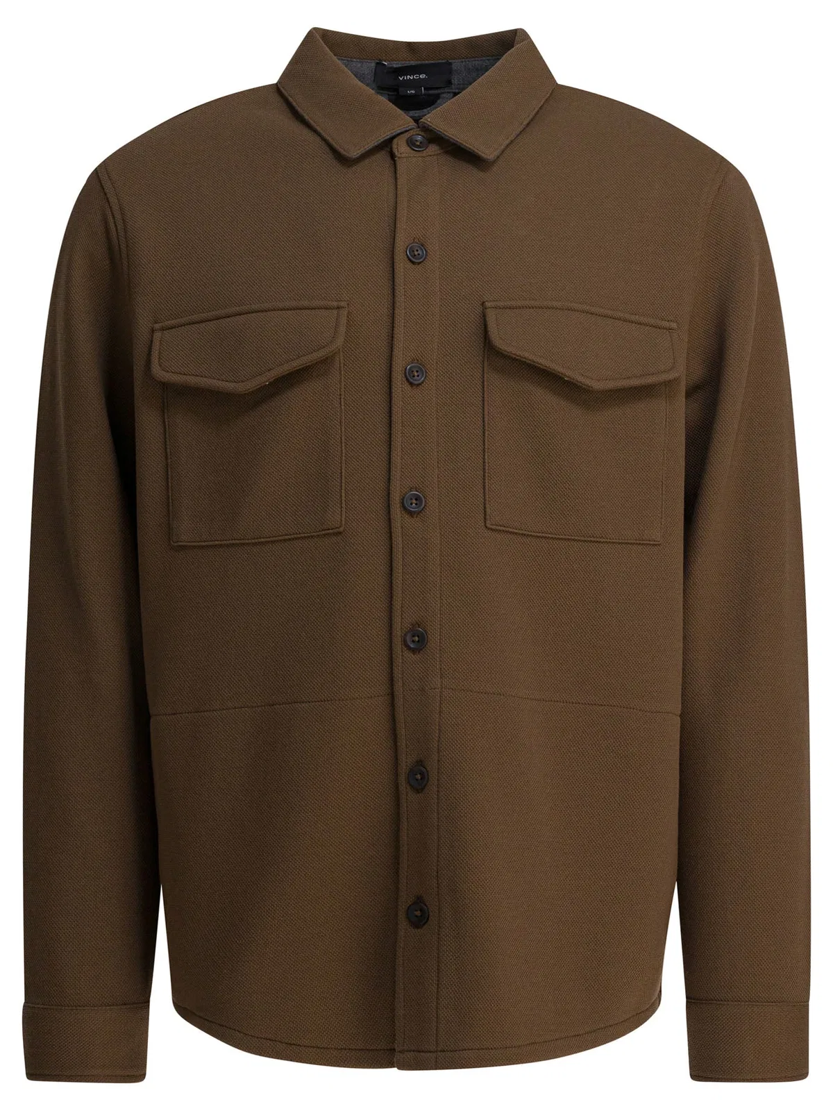 Vince Cotton Overshirt Jacket
