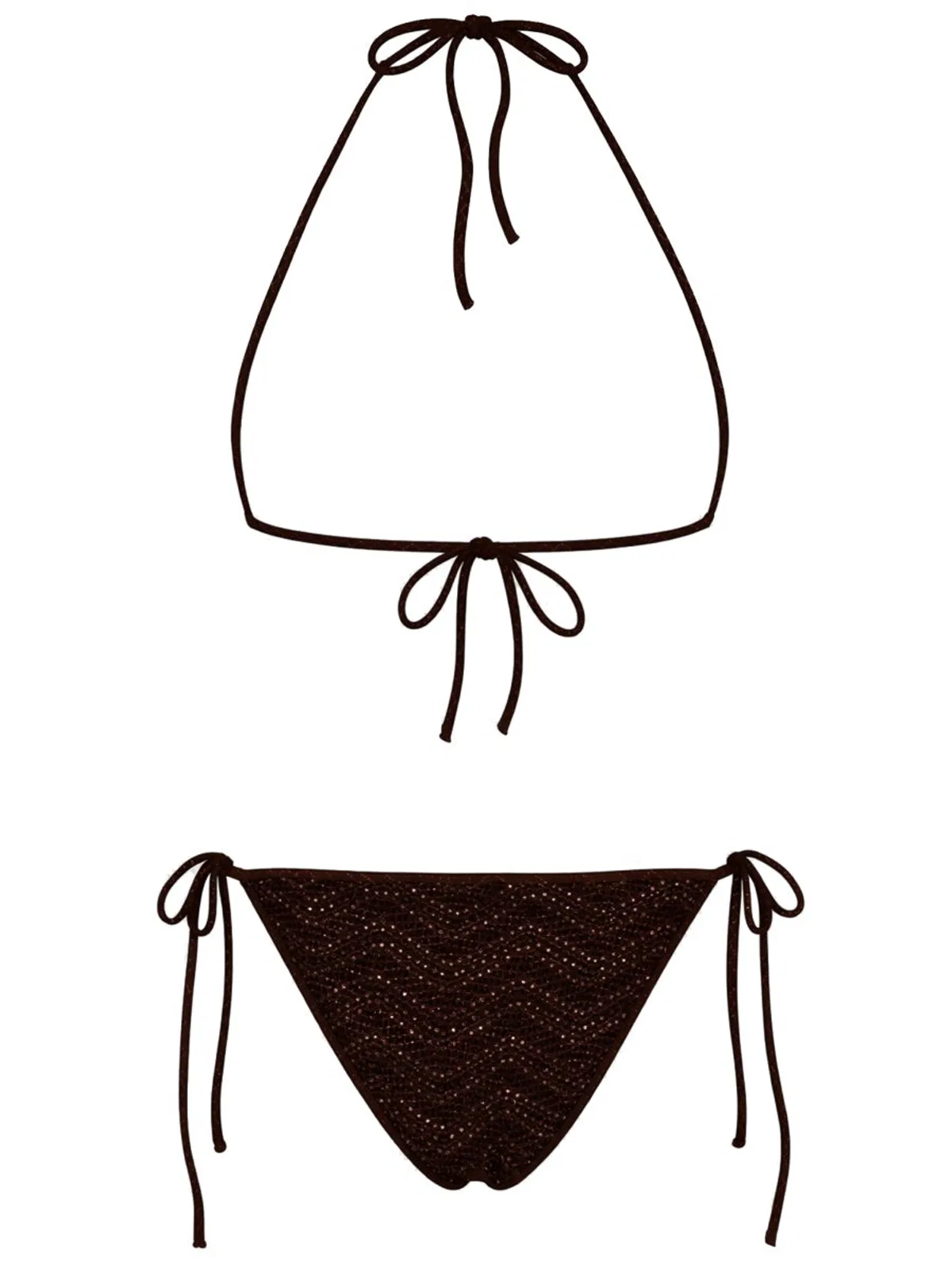 Missoni Costume Bikini Con Paillettes