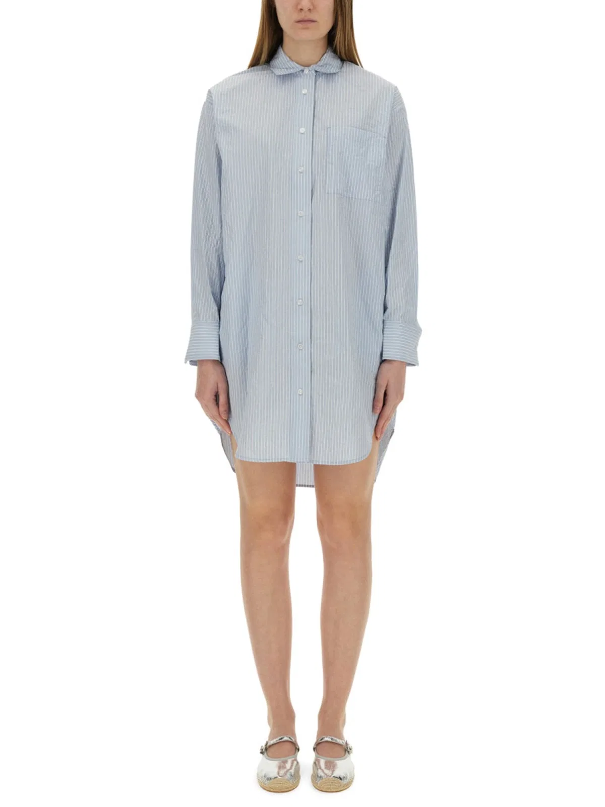 Michael Michael Kors Poplin Shirt Mini Dress