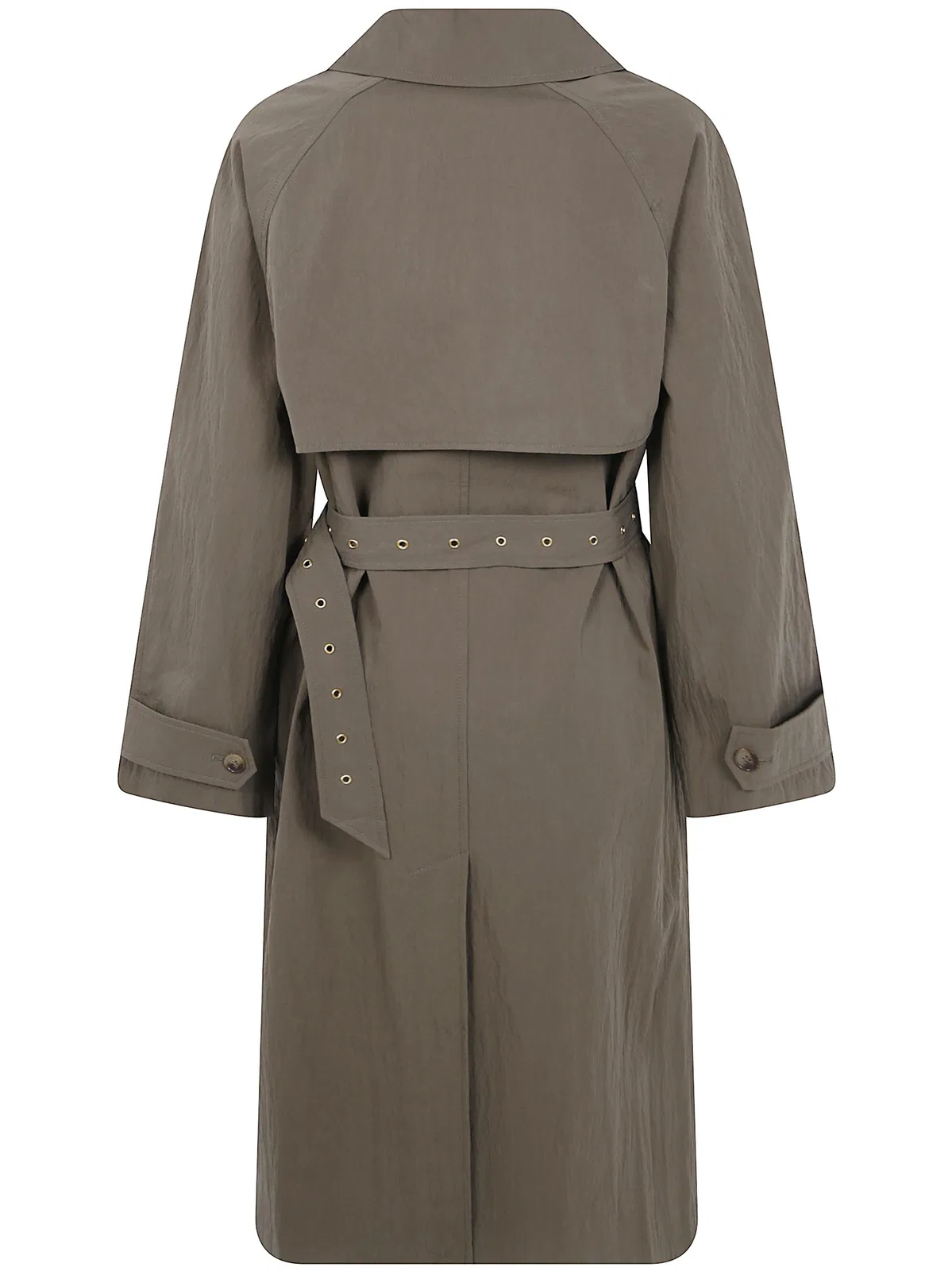 Michael Michael Kors Double Brested Oversize Belted Trench