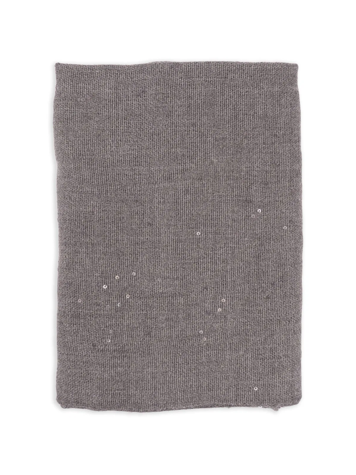 Brunello Cucinelli Sequin-Embellished Frayed Scarf