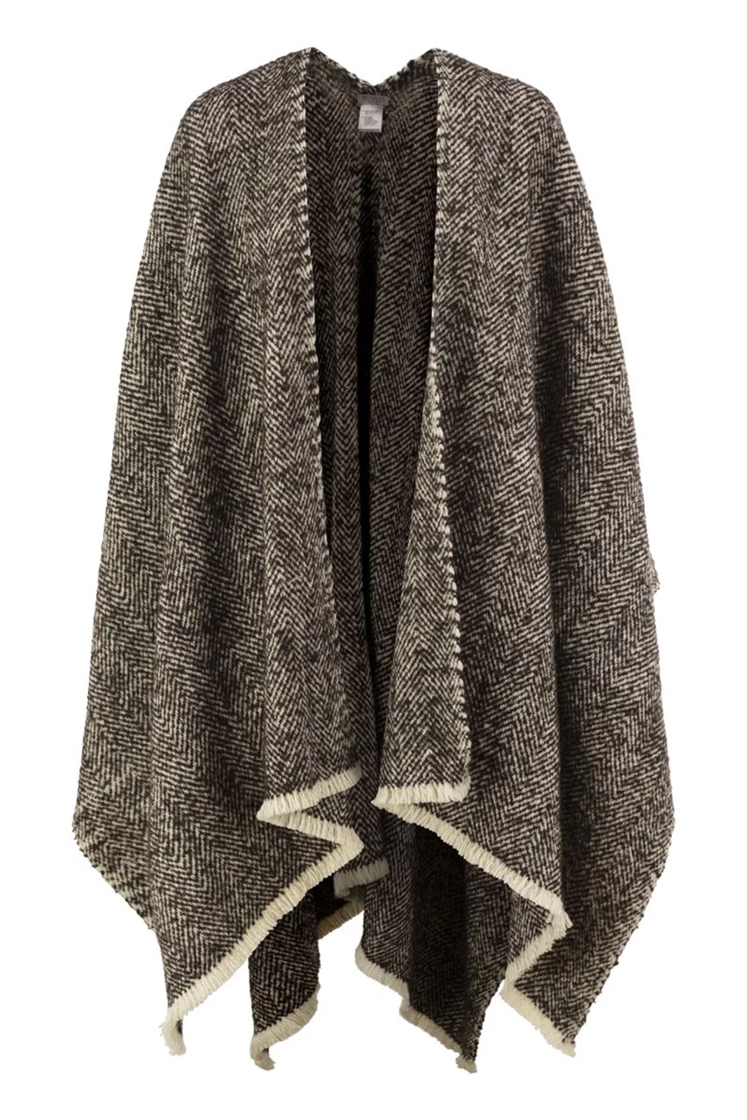 Brunello Cucinelli Herringbone Wool, Cashmere And Alpaca Ca