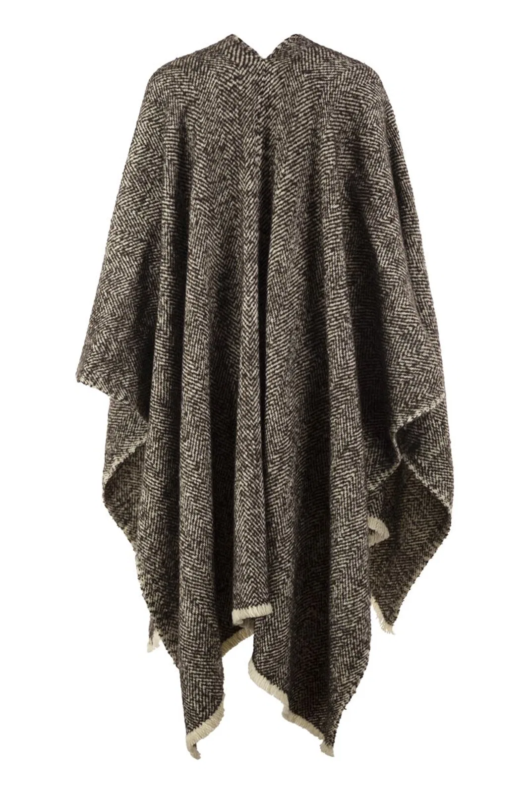 Brunello Cucinelli Herringbone Wool, Cashmere And Alpaca Ca