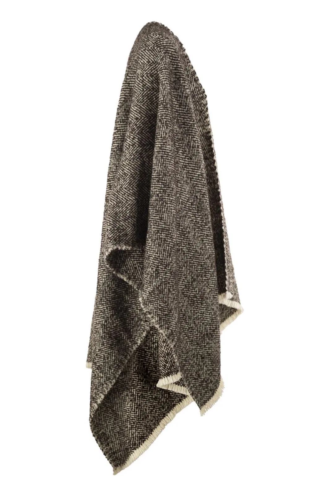 Brunello Cucinelli Herringbone Wool, Cashmere And Alpaca Ca