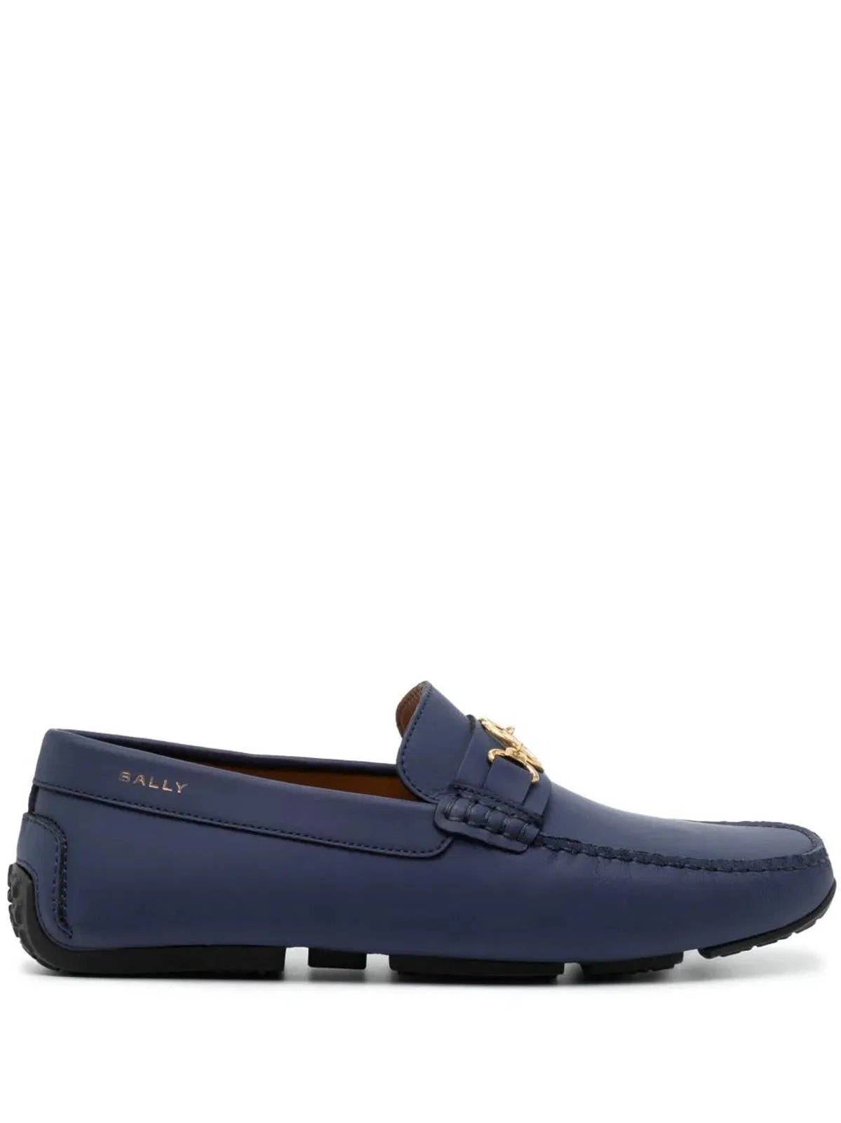 Bally Marine Gold Calf Sandals