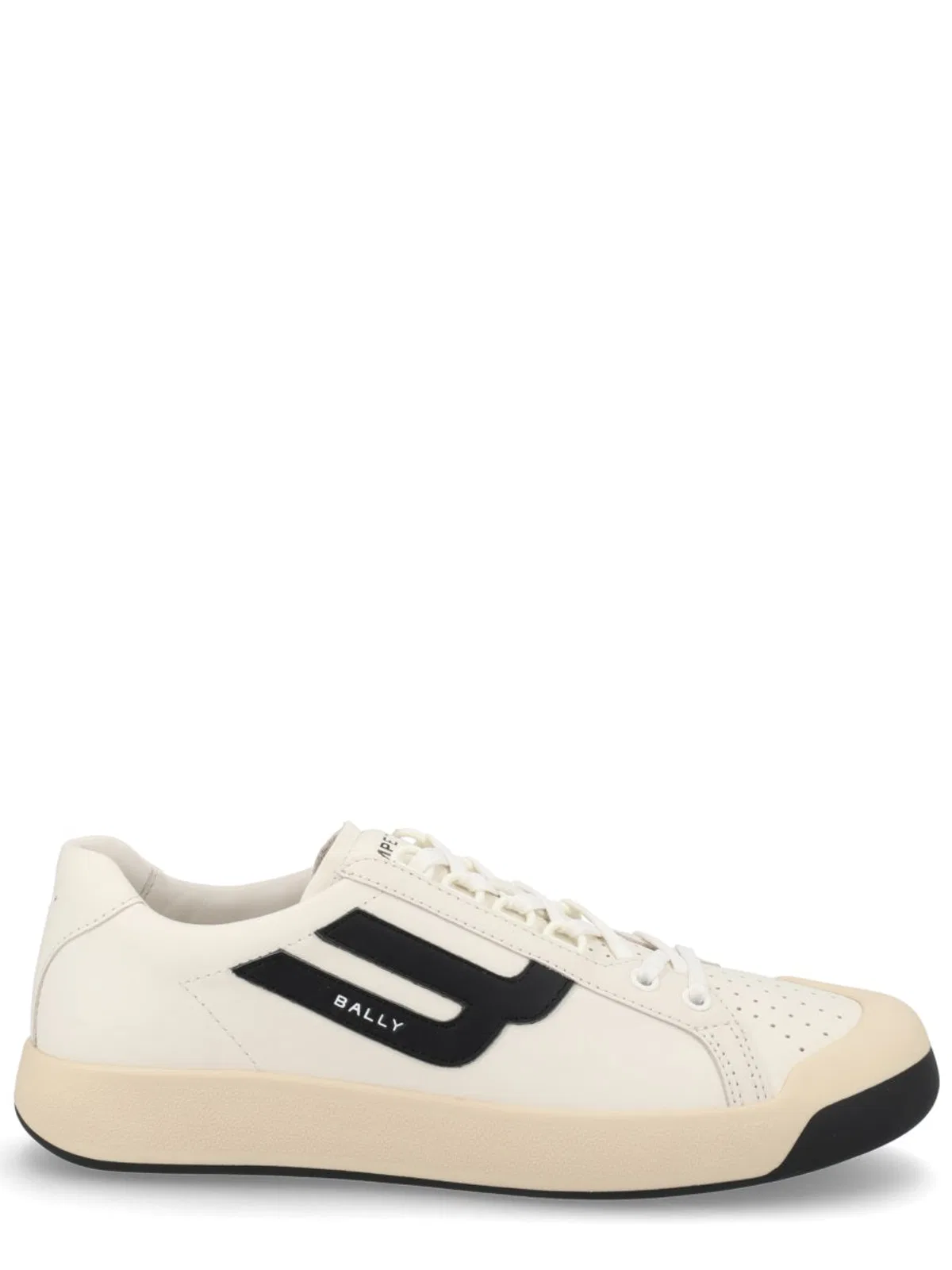 Bally White Calf Leather Sneaker