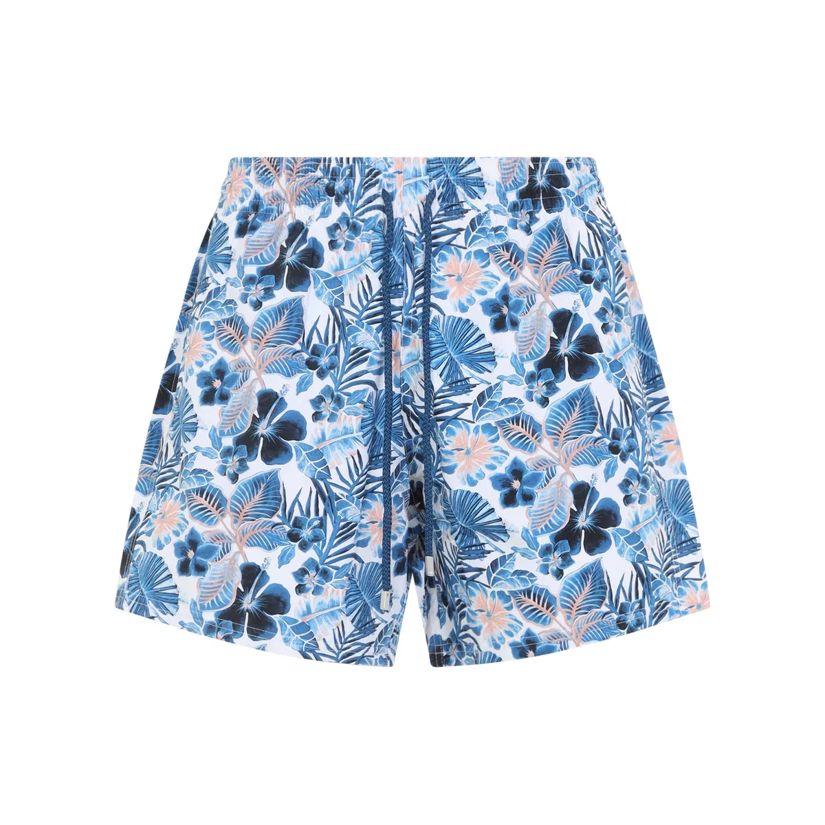 Vilebrequin White Island Flowers Polyamide Swim Shor