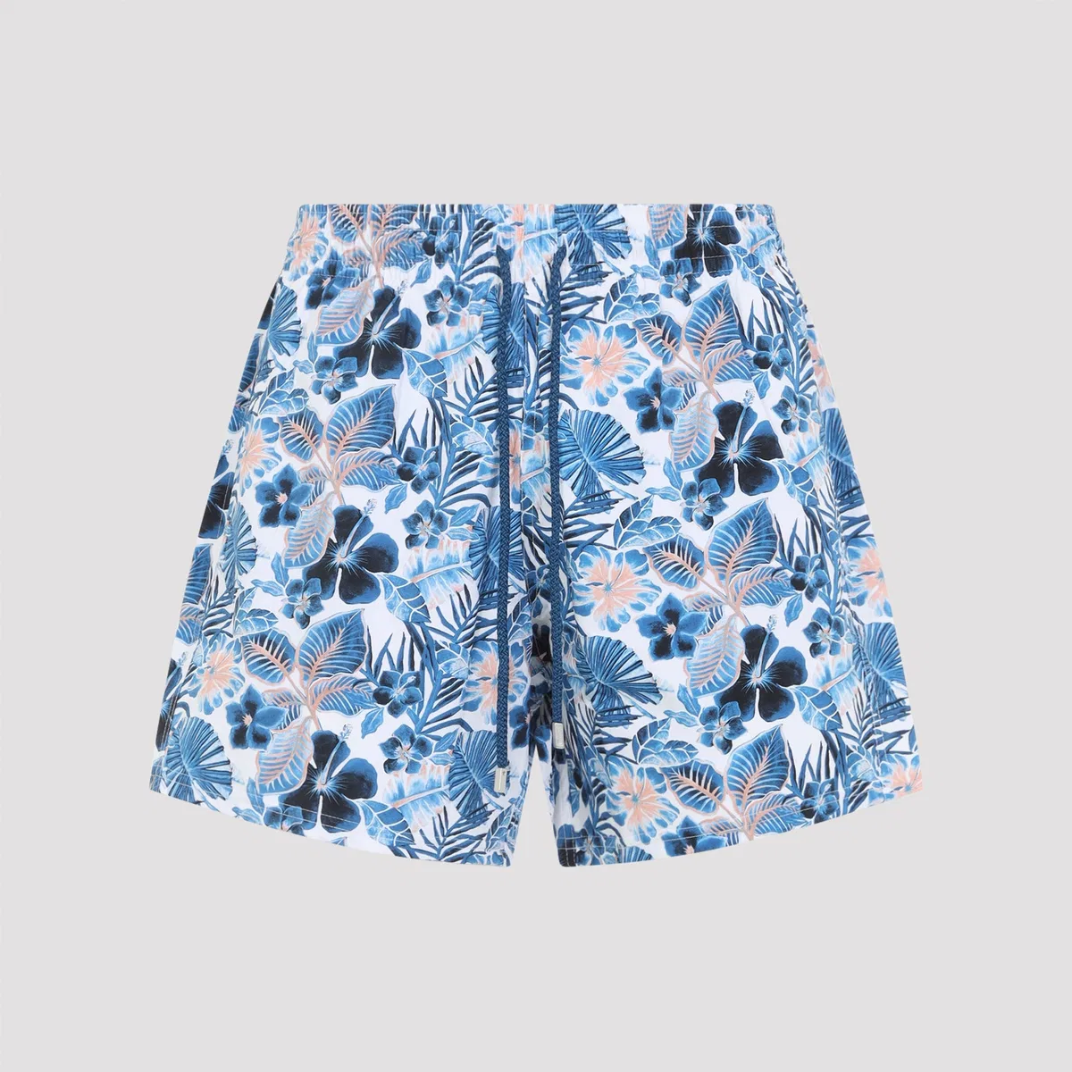 Vilebrequin White Island Flowers Polyamide Swim Shor