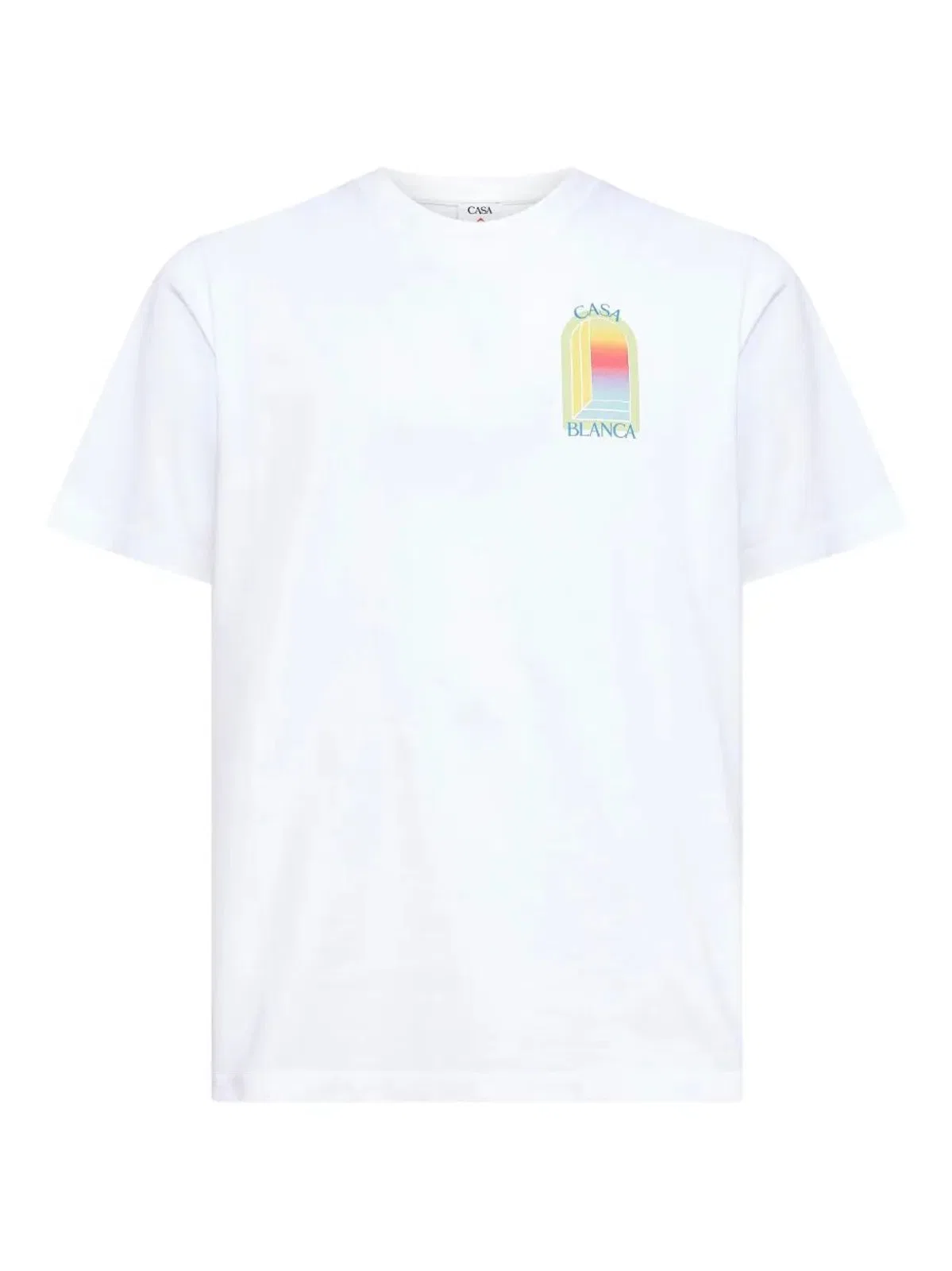 Casablanca Tshirt Bright White Jersey