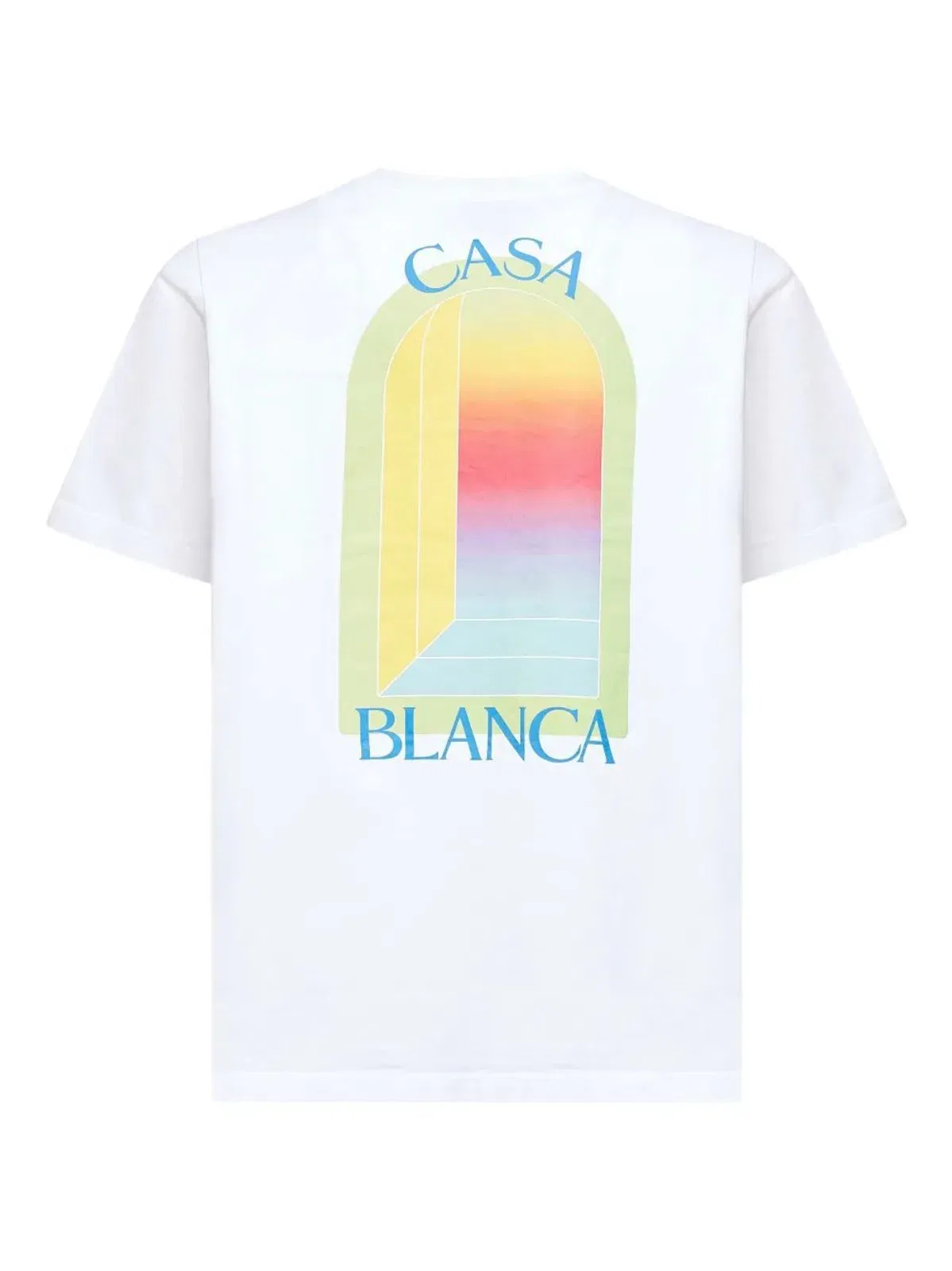 Casablanca Tshirt Bright White Jersey