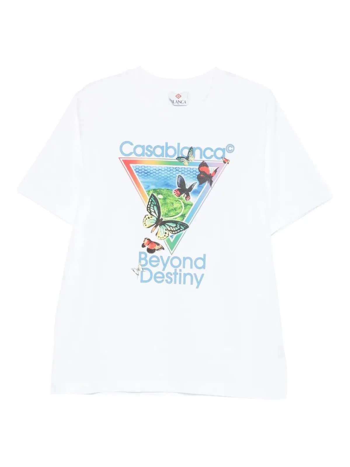 Casablanca Tshirt Bright White Jersey