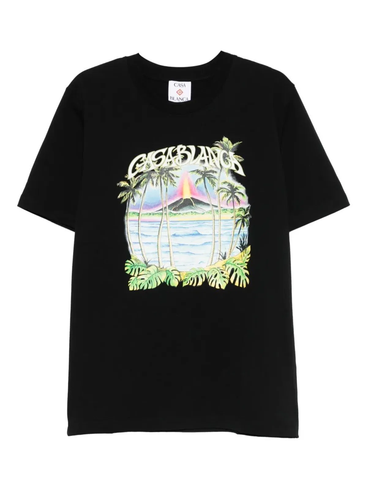 Casablanca Tshirt Black Jersey