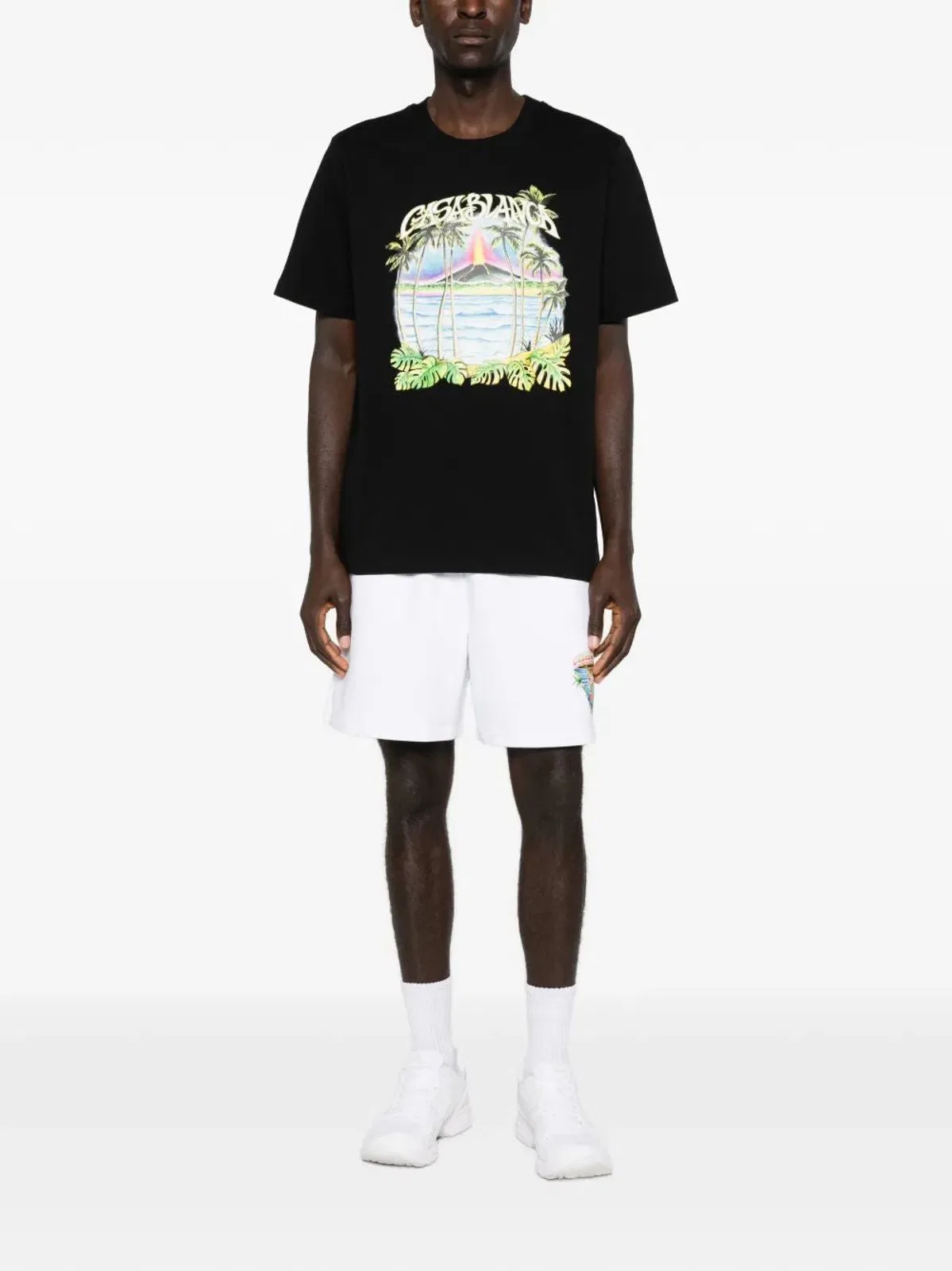 Casablanca Tshirt Black Jersey
