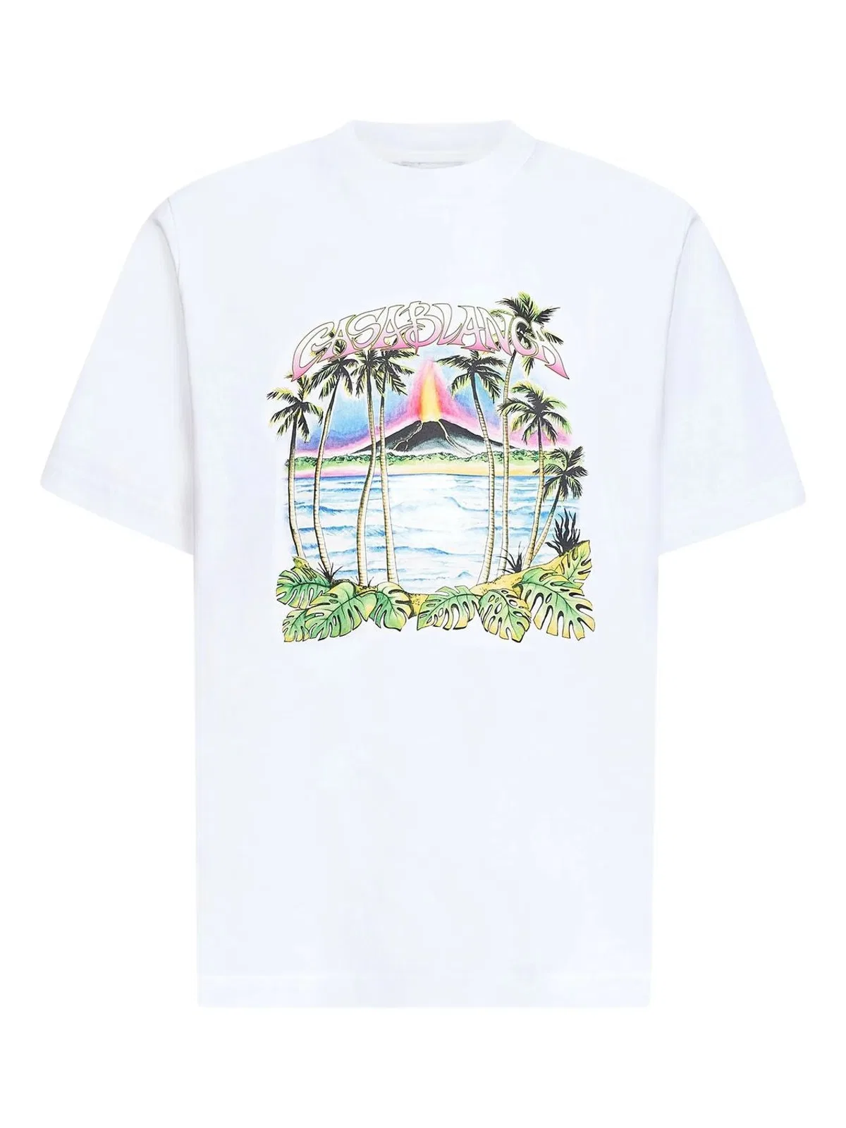 Casablanca Tshirt White Jersey