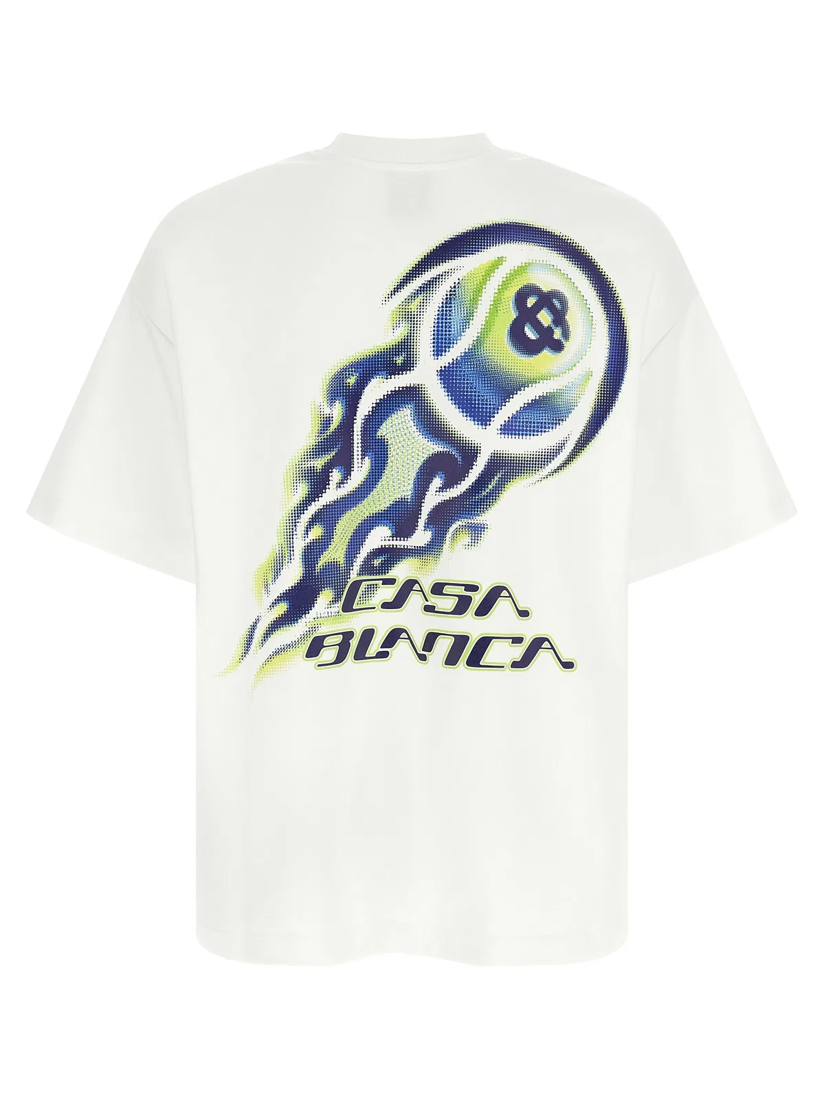 Casablanca 'Flaming Tennis Ball' T-Shirt