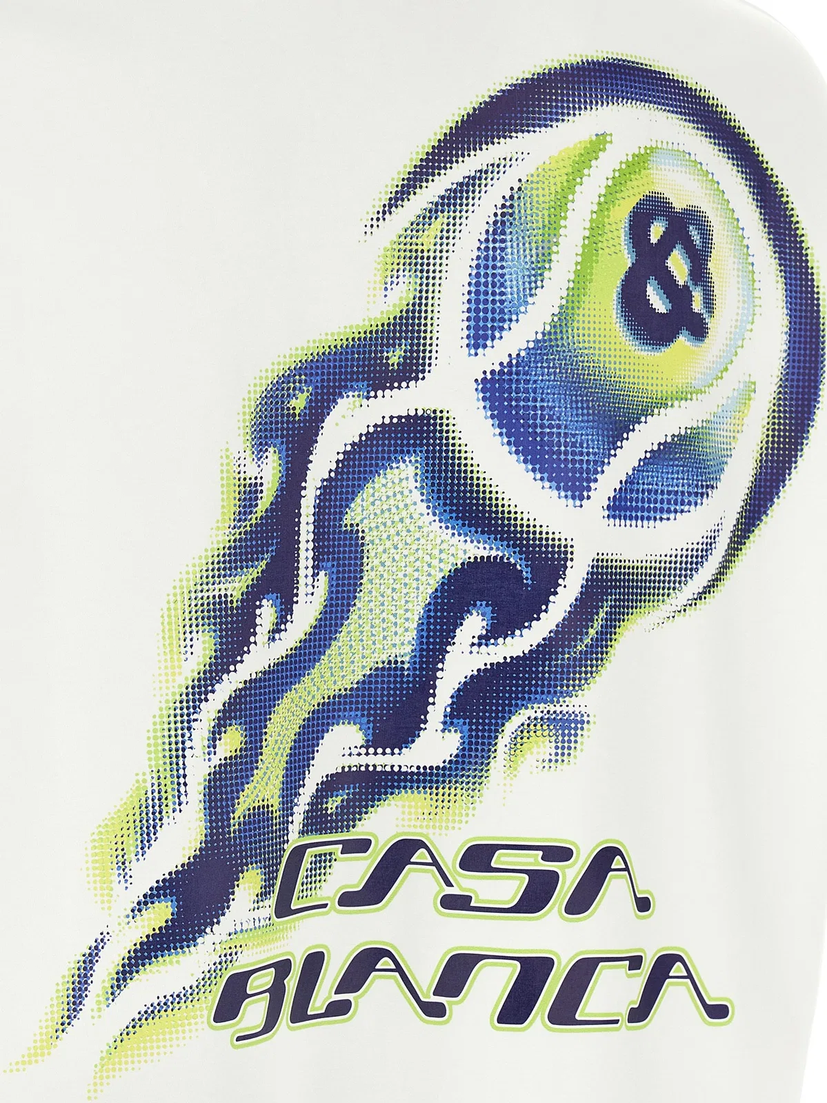 Casablanca 'Flaming Tennis Ball' T-Shirt