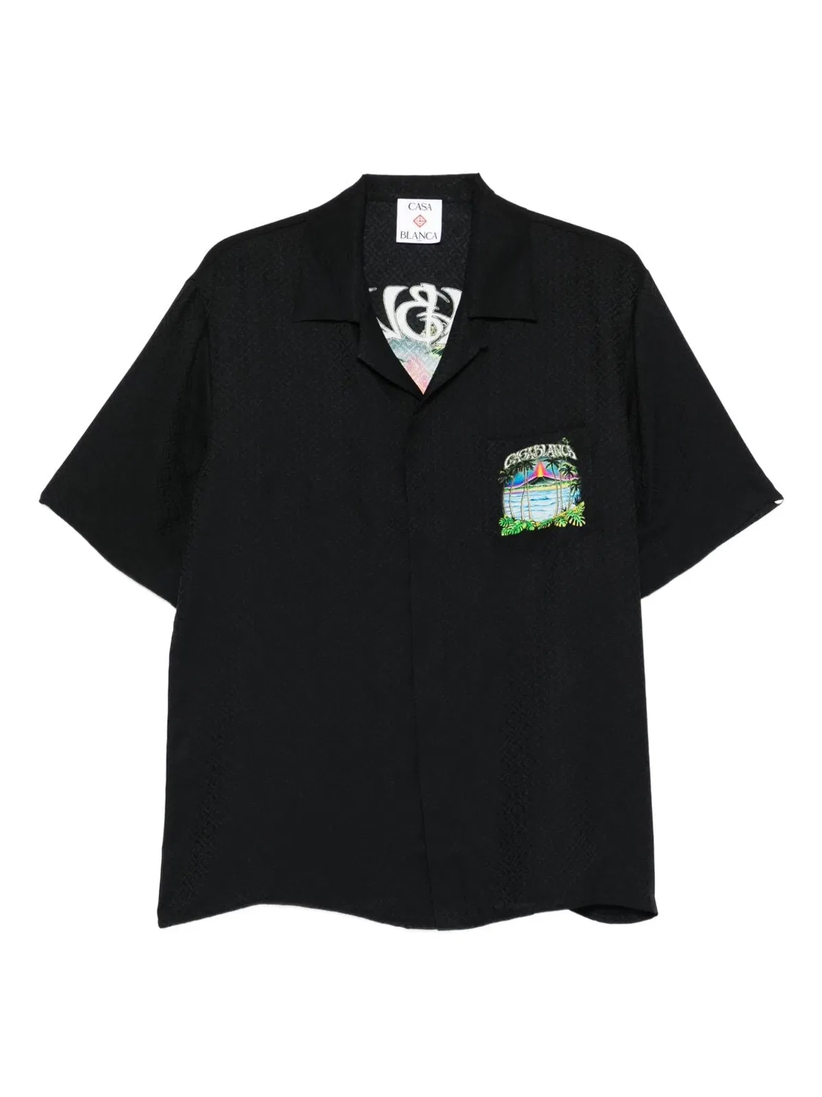 Casablanca Shirt Monogram Jacquard