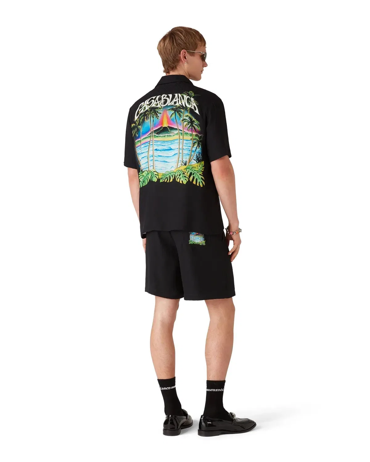 Casablanca Shorts Monogram Jacquard