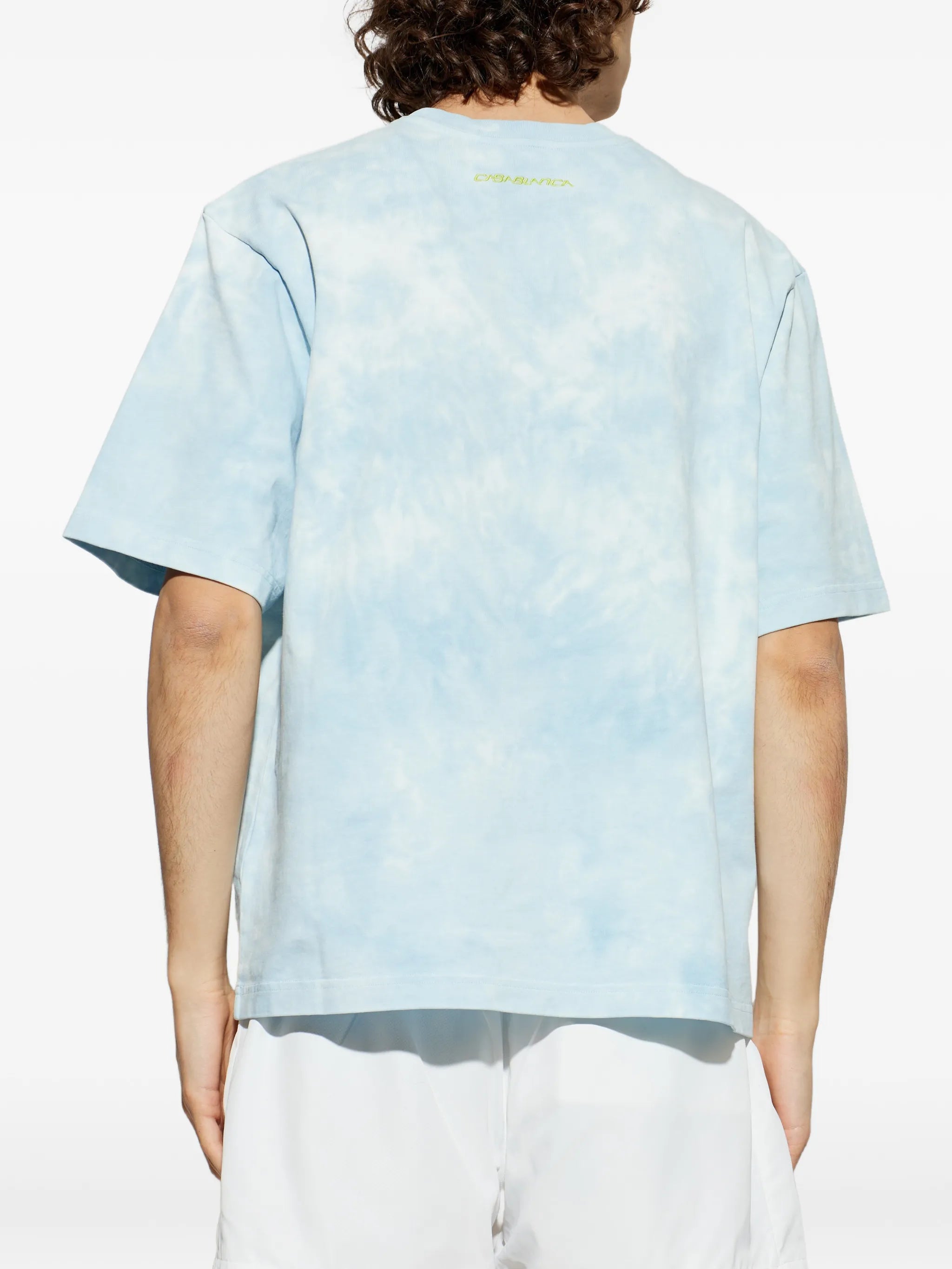 Casablanca Tie Dye Smiley Blue Organic