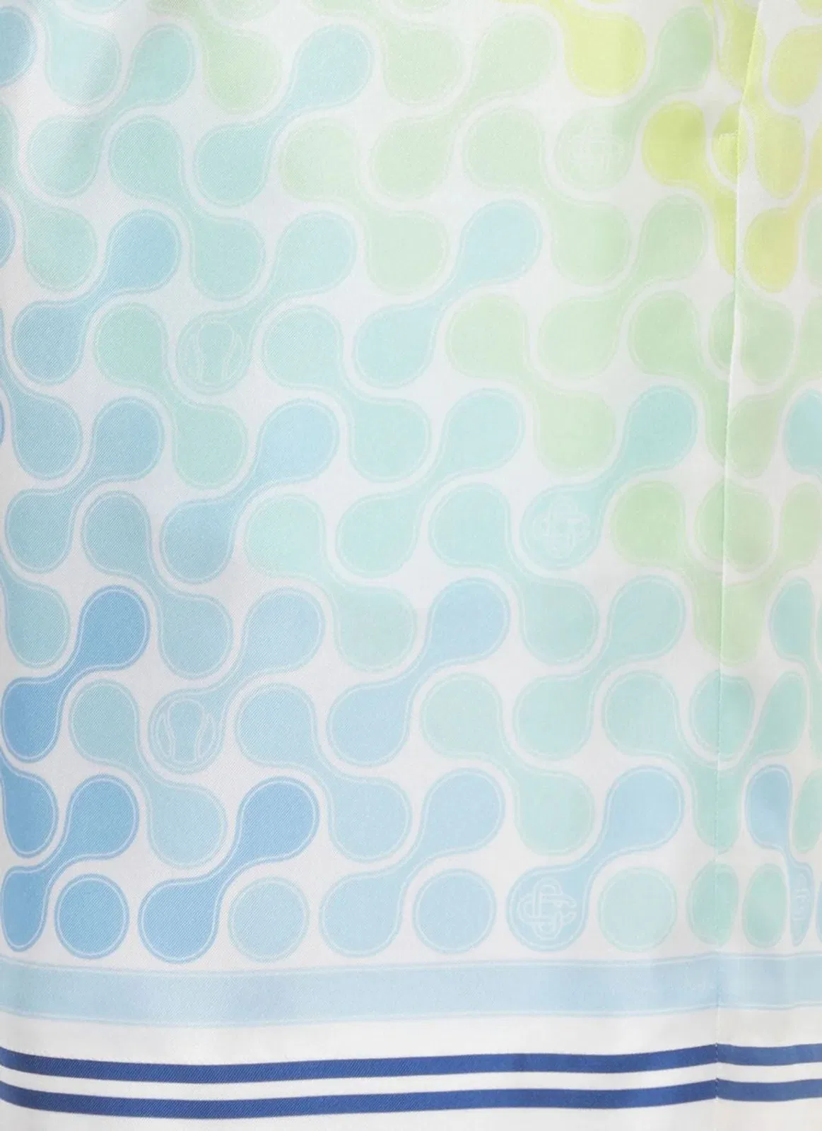 Casablanca Tennis-Tile Pattern Shorts