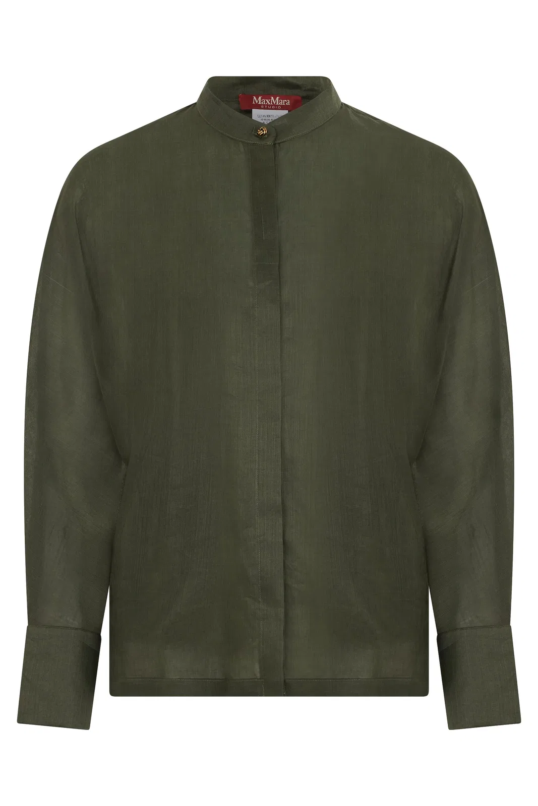 Max Mara Studio Shirt With Korean Collar