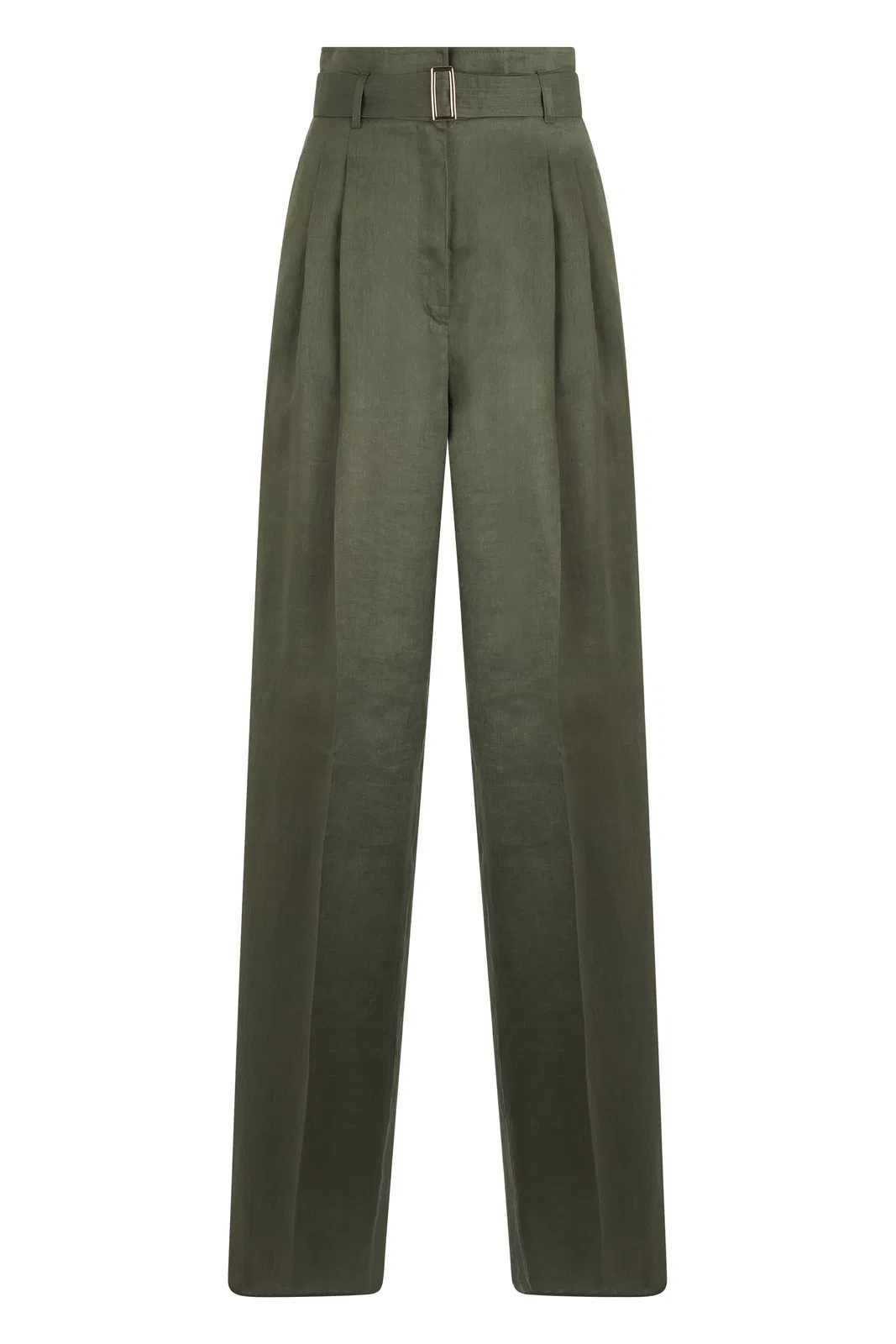Max Mara Studio High-Waisted Pants With Belt