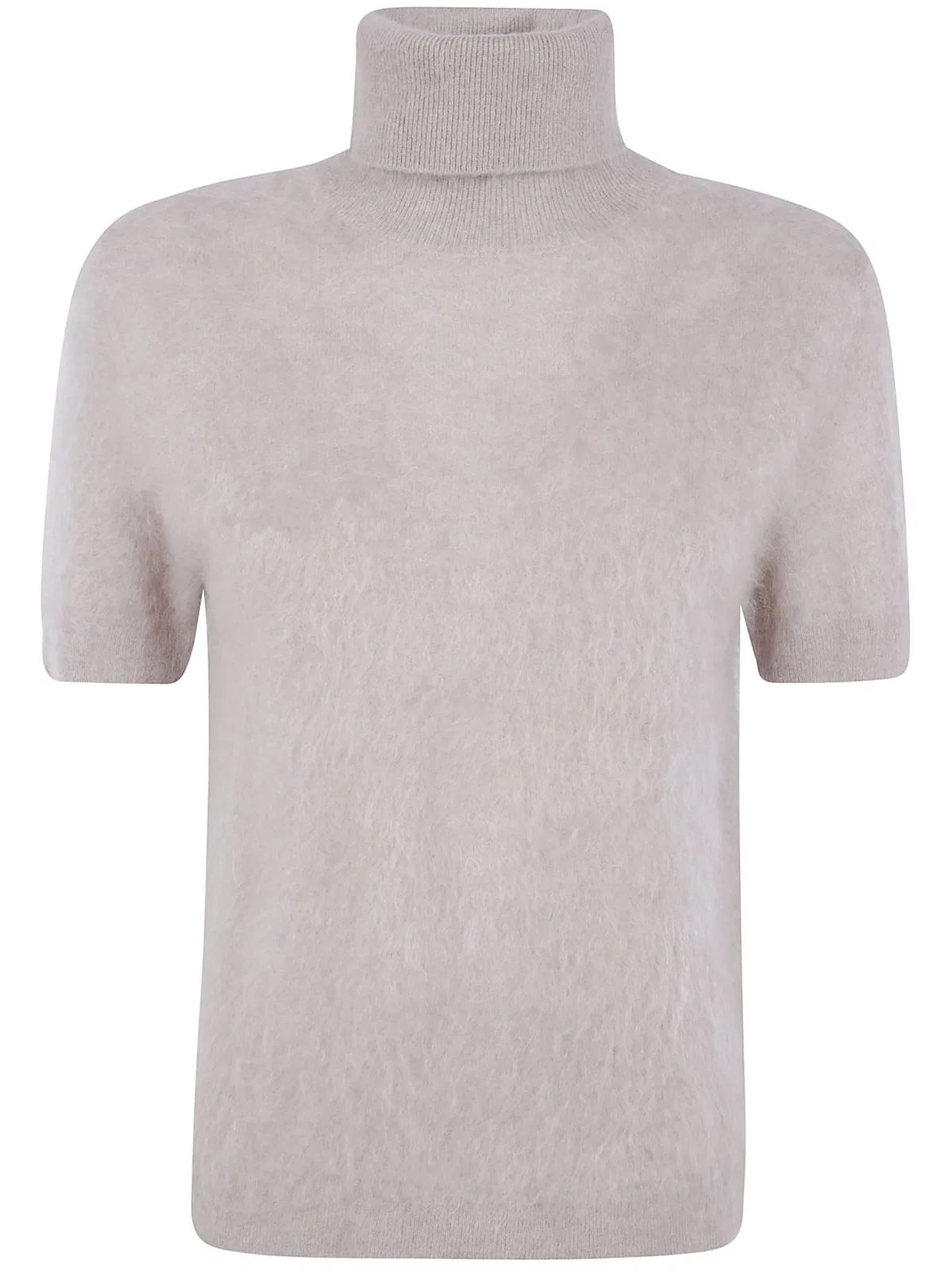 Seventy Cashmere Short Sleeves Turtle Neck Sweat