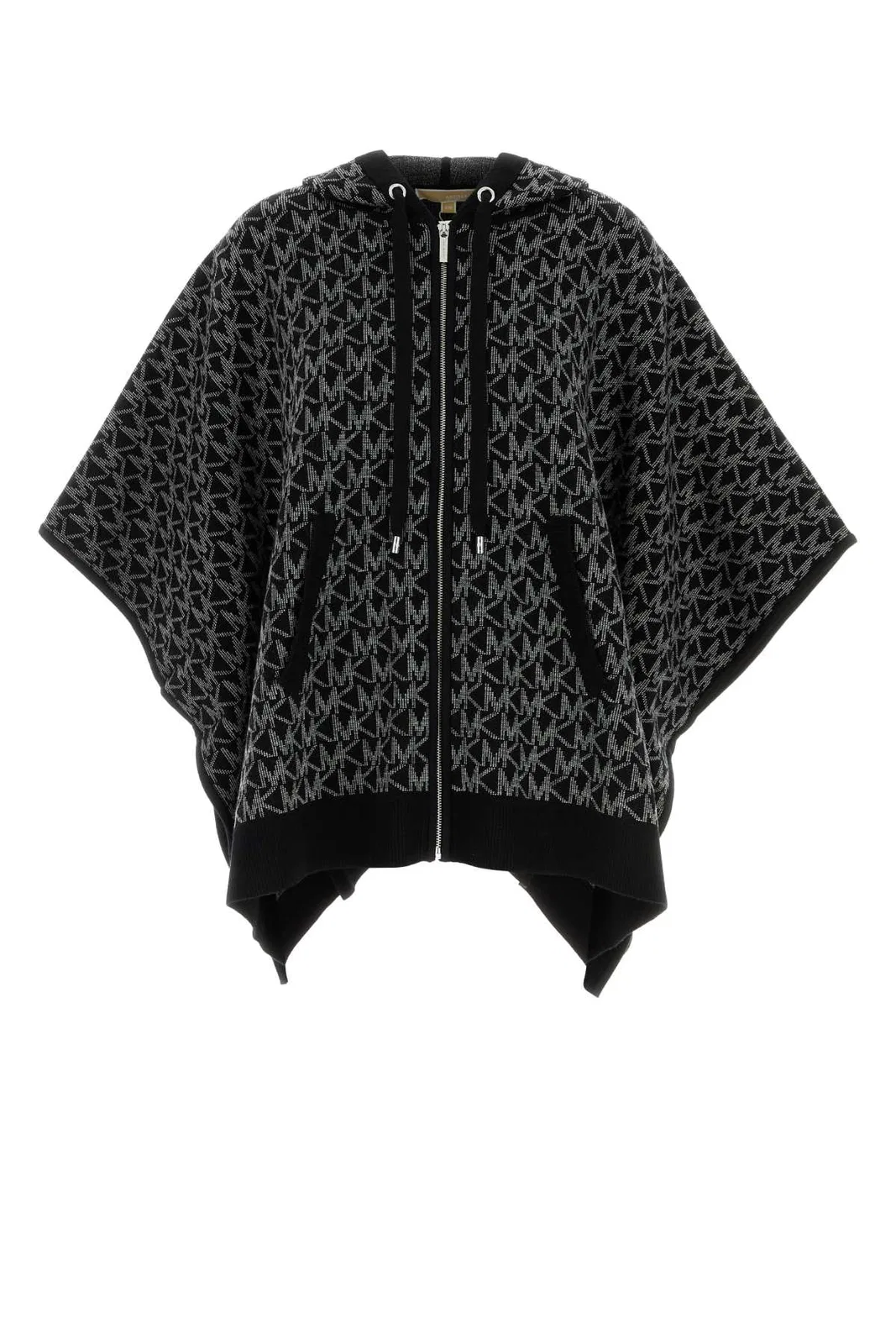 Michael Michael Kors Embroidered Wool Blend Poncho