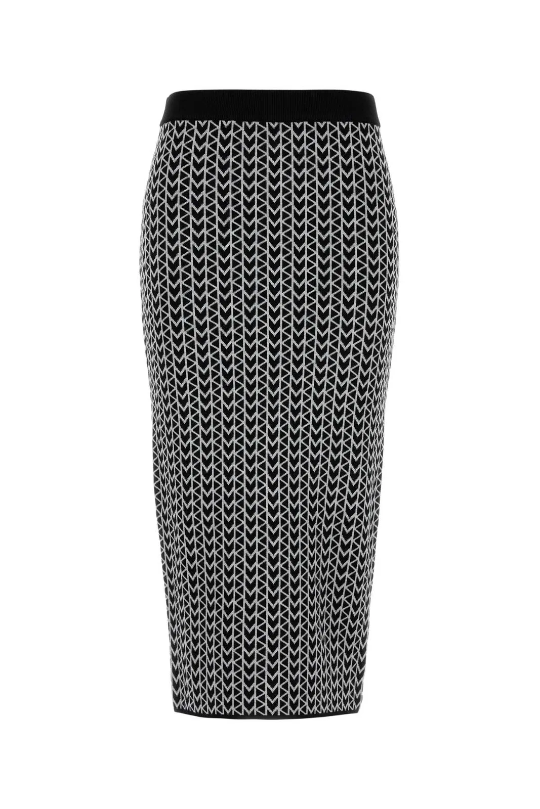 Michael Michael Kors Embroidered Stretch Viscose Blend Skirt