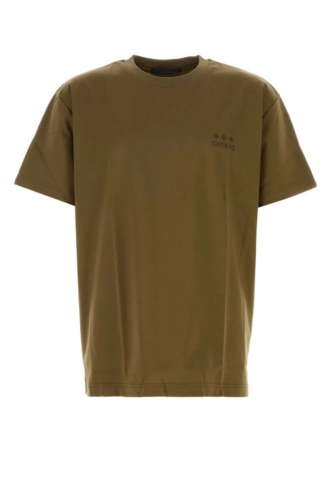 Tatras Army Green Cotton T-Shirt