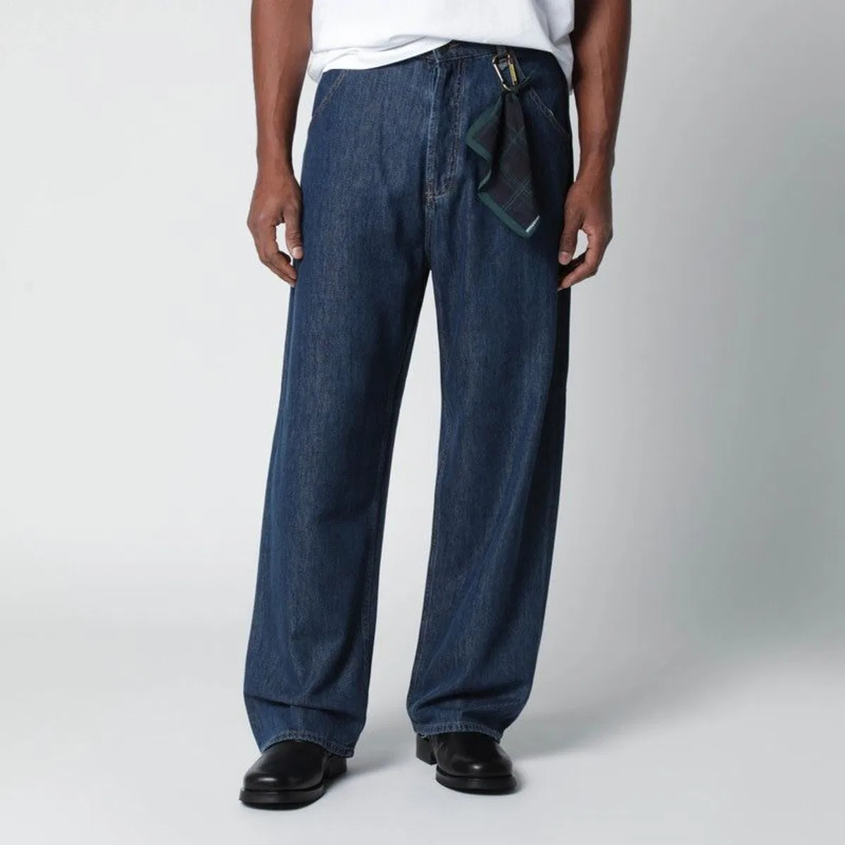 Darkpark Indigo Blue Cottonblend Jeans