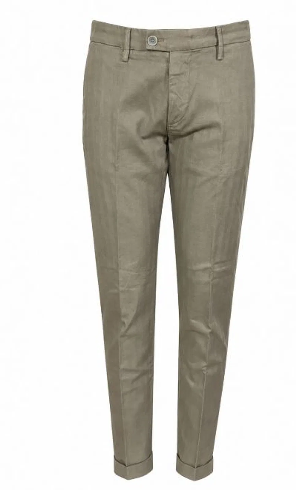 Rehash Sage Beige Turn Up Trousers